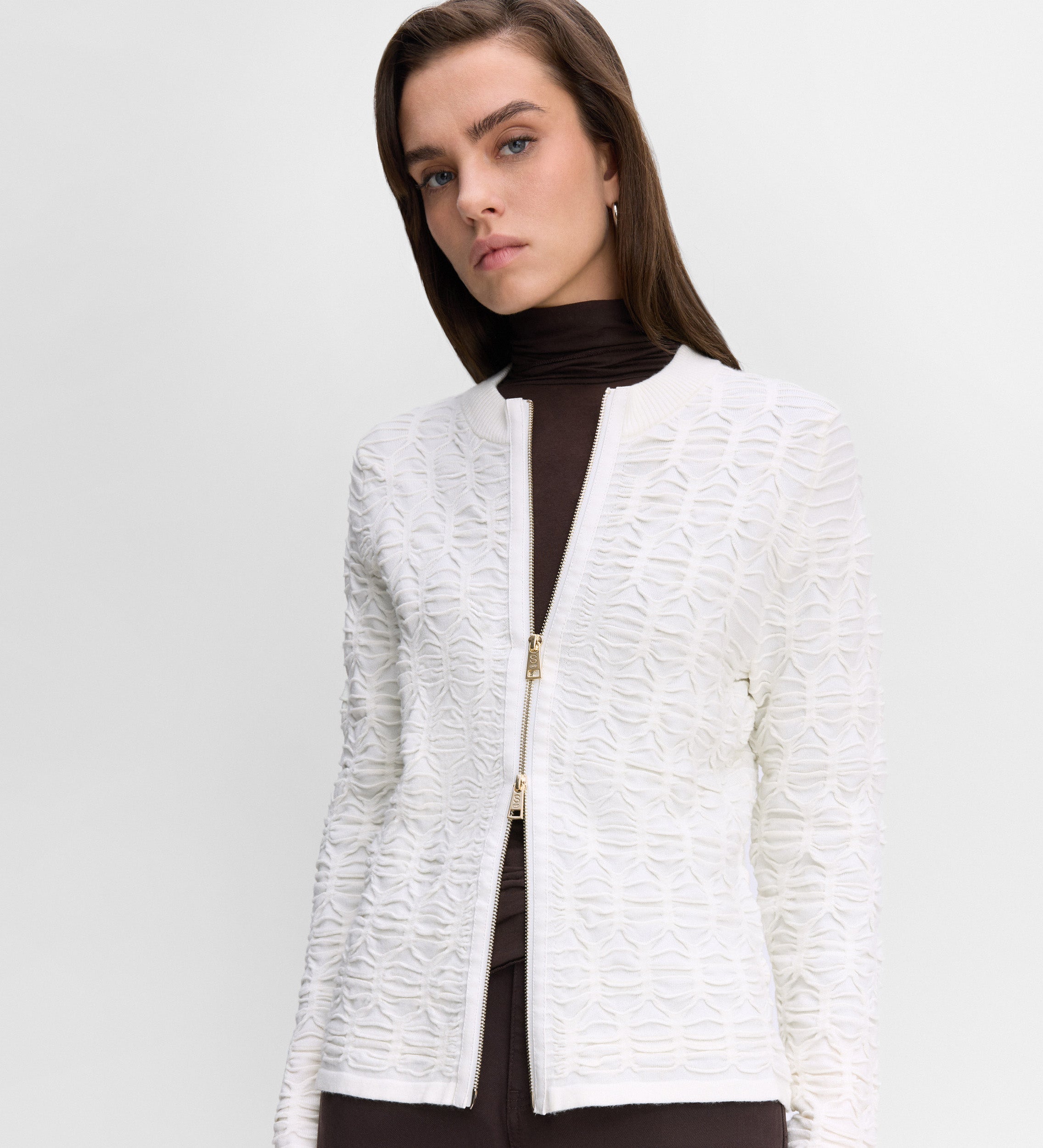 Chaqueta de punto fantasía