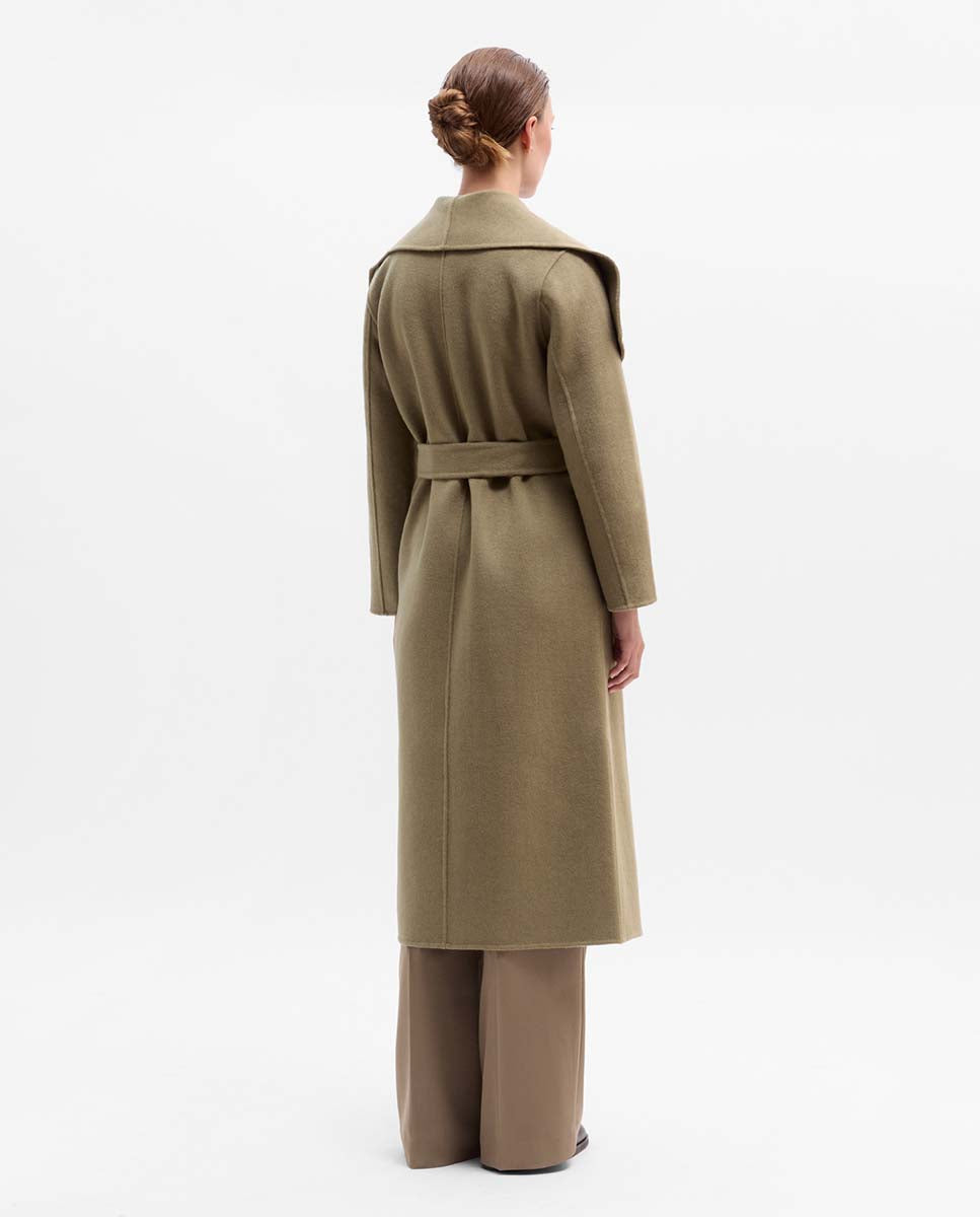 Long double-sided coat