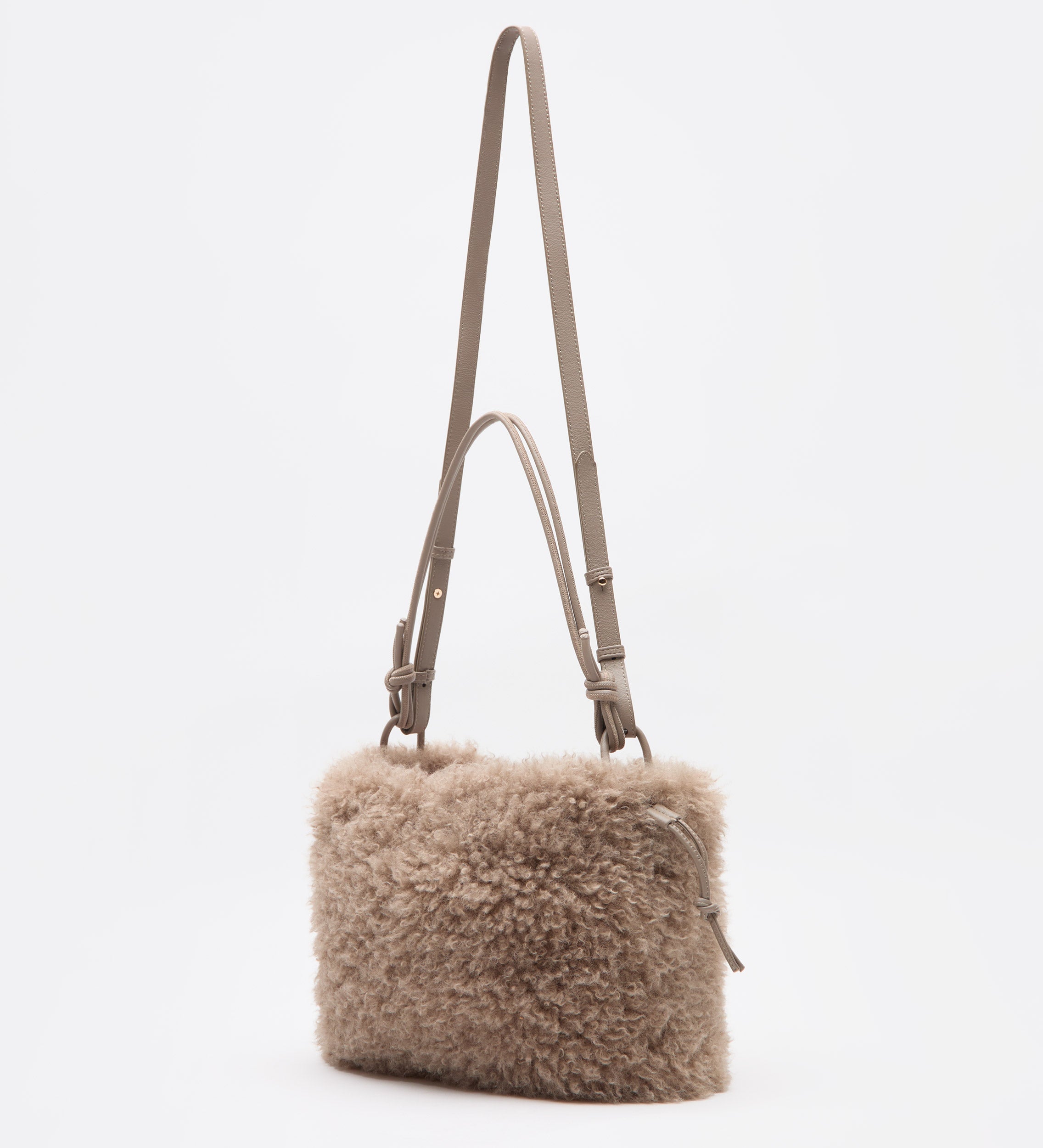 Bolso bombonera pelo