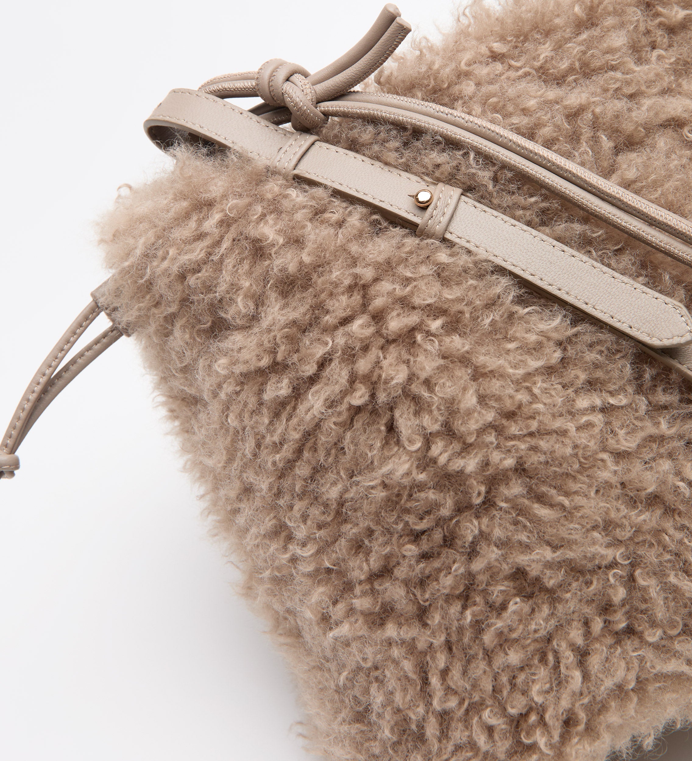 Bolso bombonera pelo