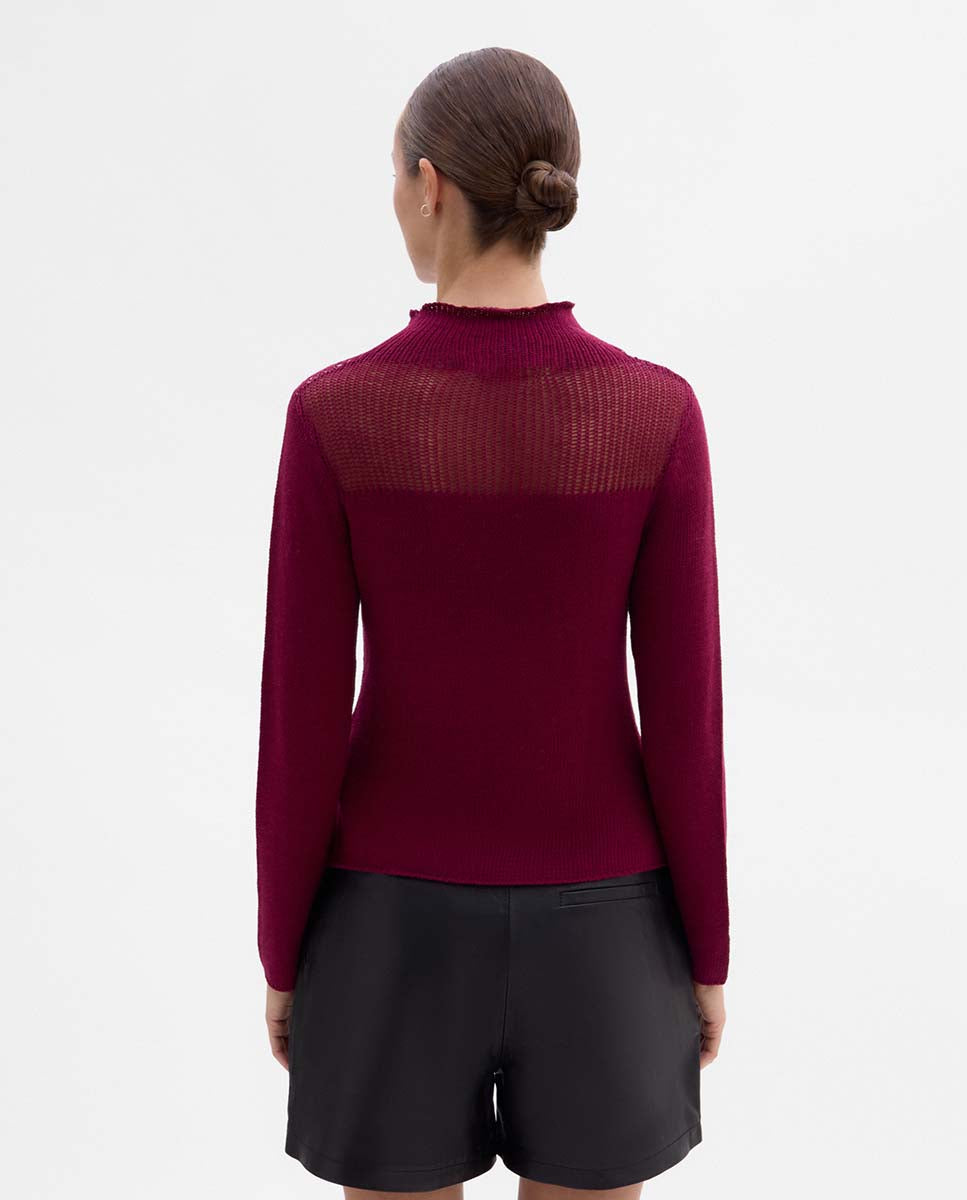 Pull détail non cousu