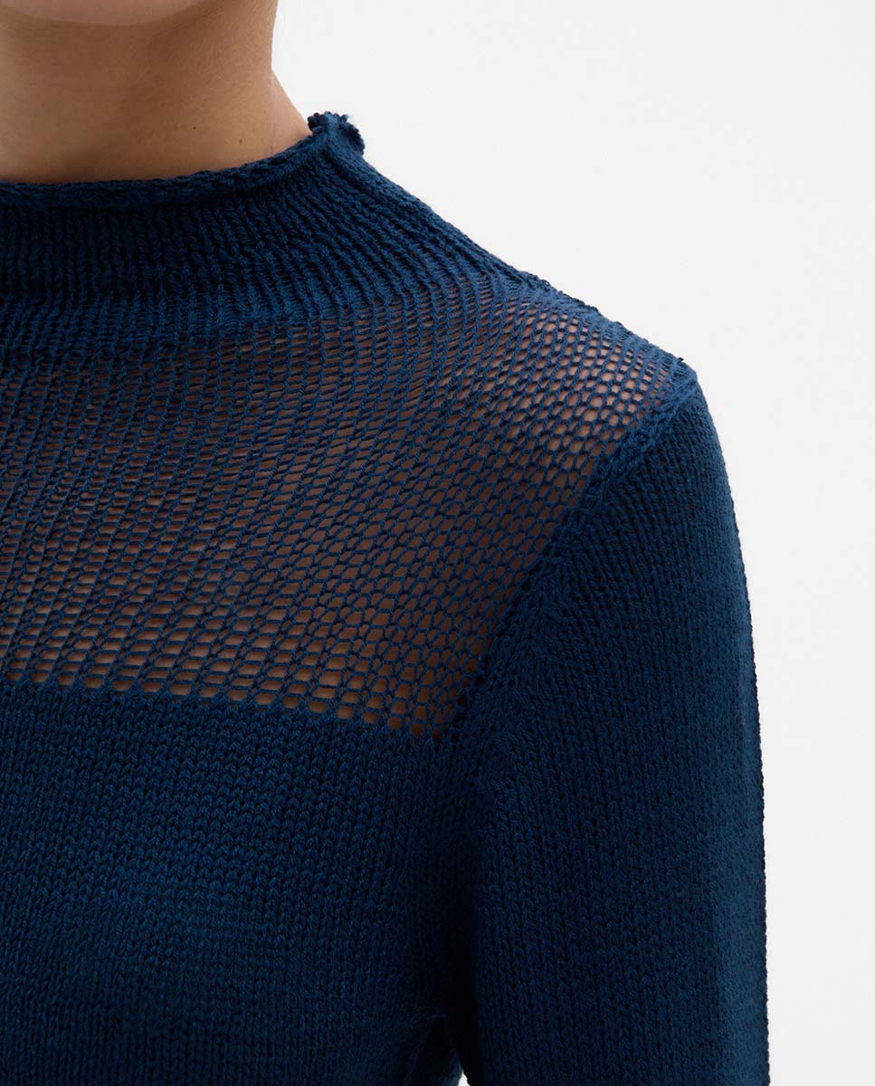 Pull détail non cousu