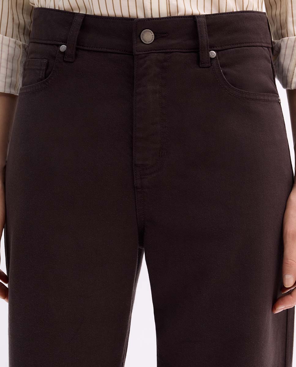 Pantalón recto ante