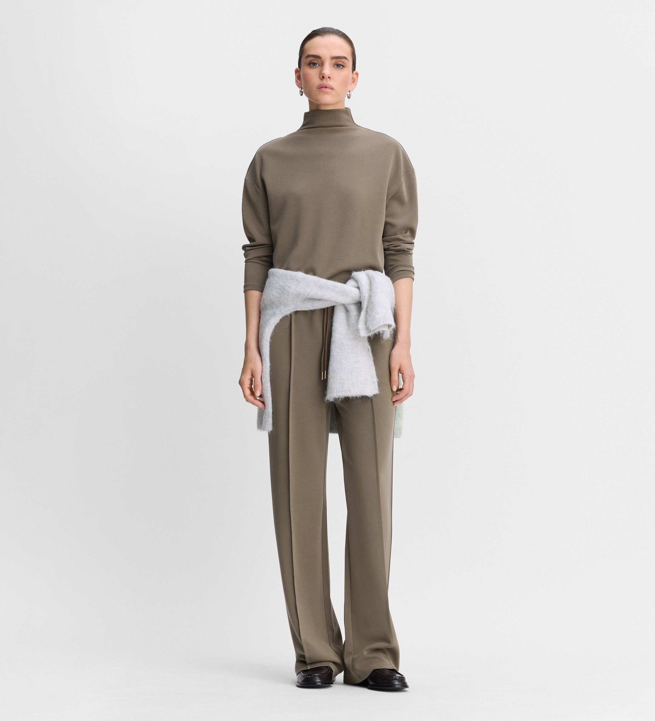 Pantalon en tricot doux