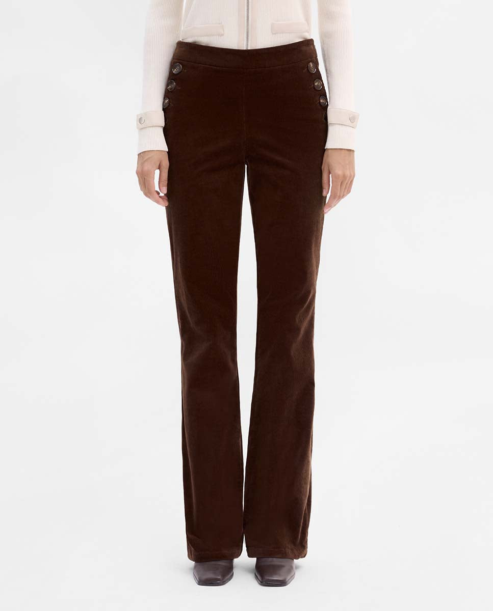 Pantalón pana acampanado