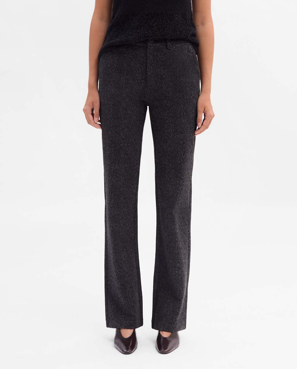 Pantalón recto espiga