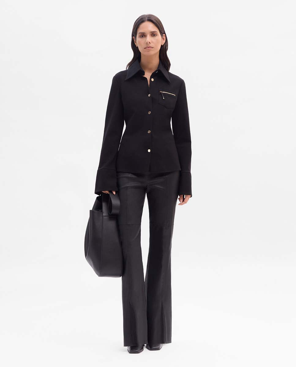 Technical knit shirt