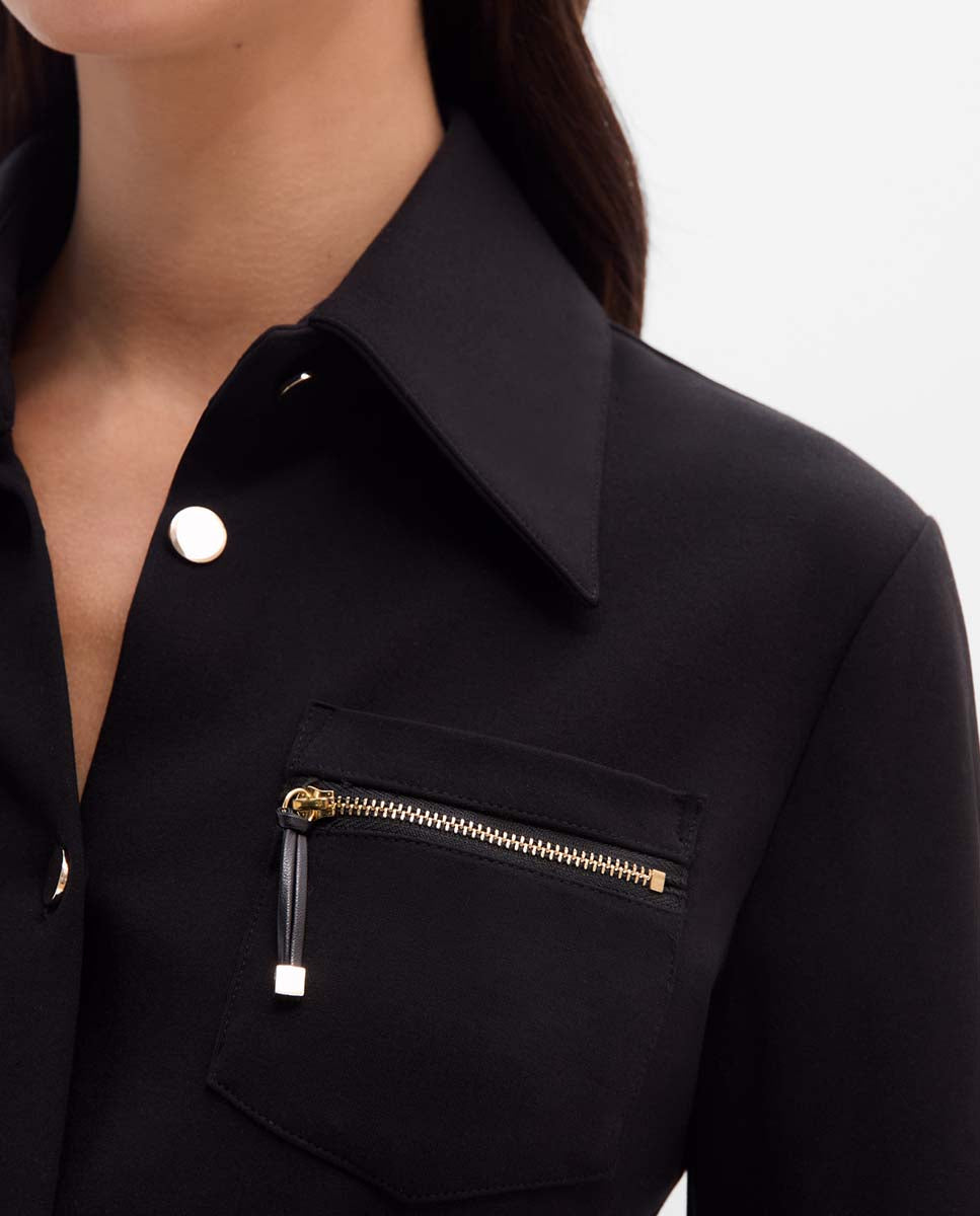 Technical knit shirt