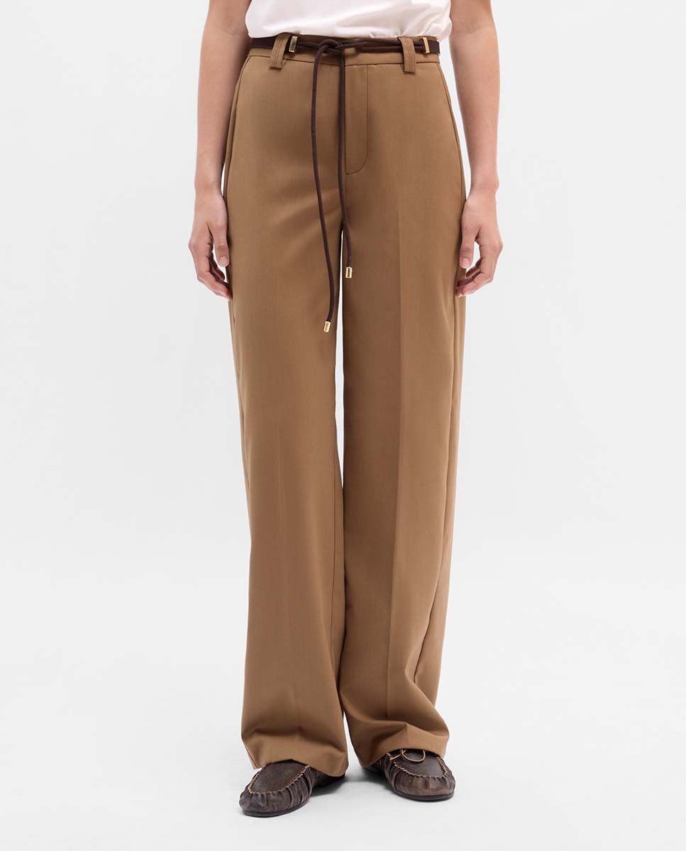 Pantalón ancho pinzas