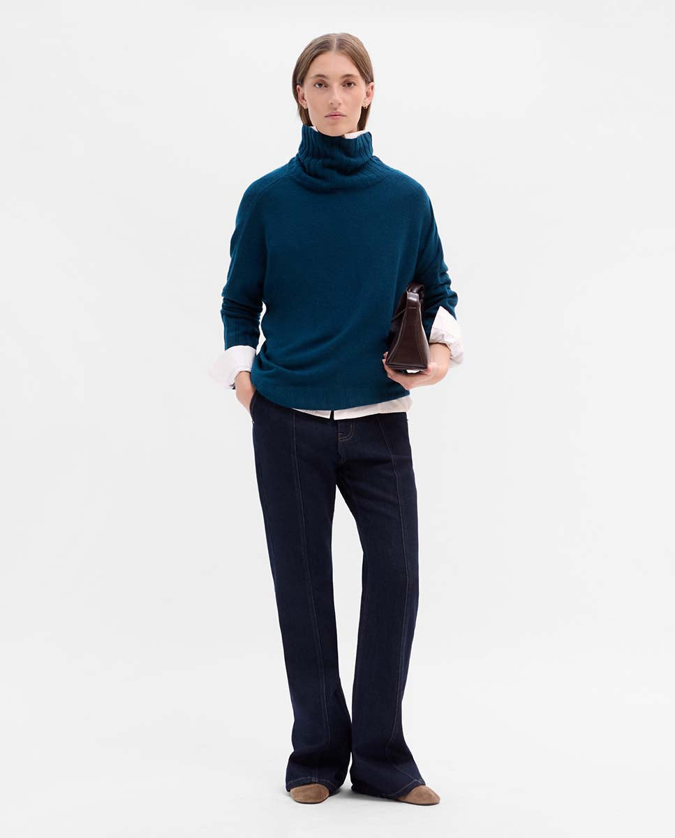 Oversized wool sweater