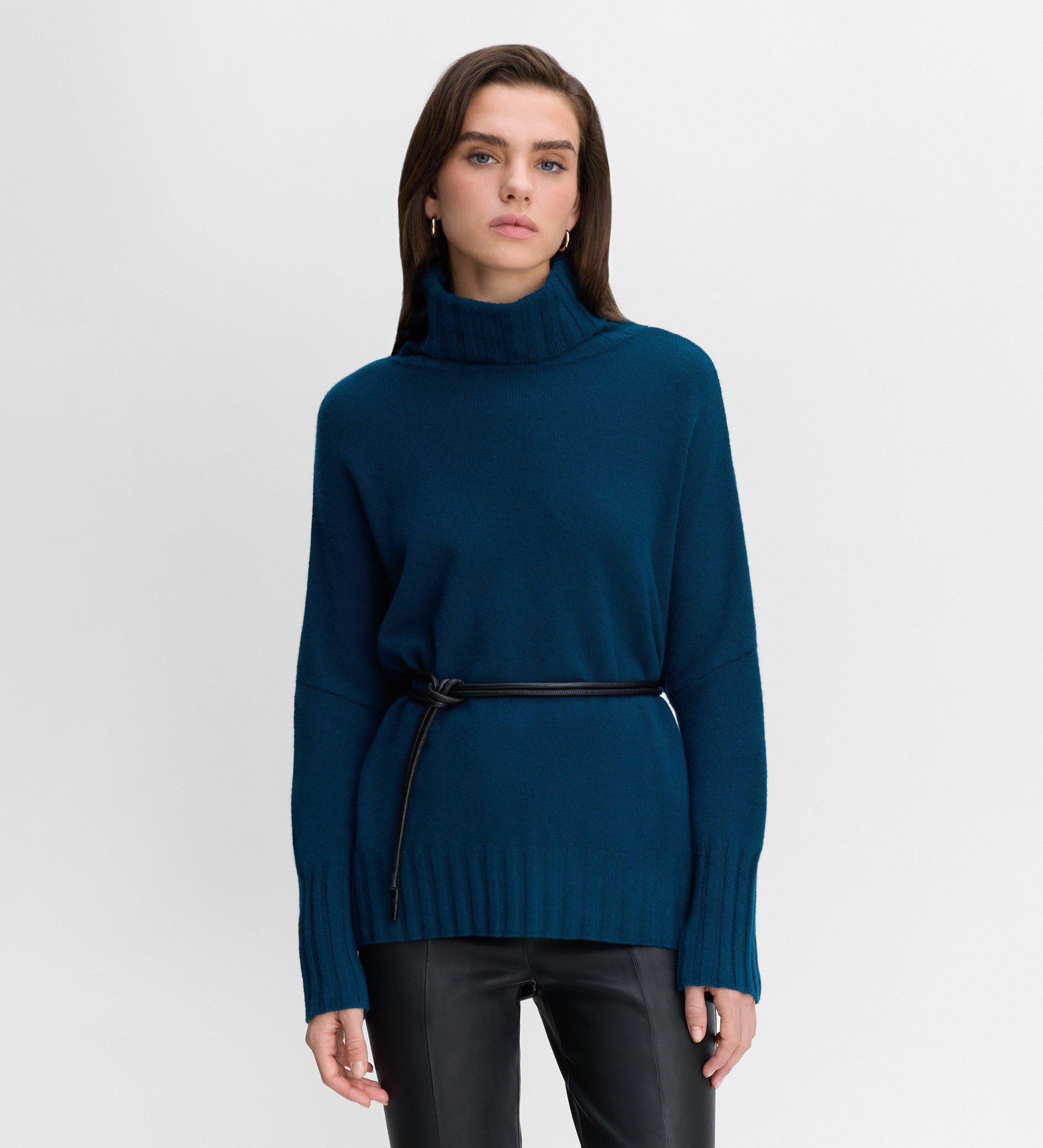 Pull oversize en laine