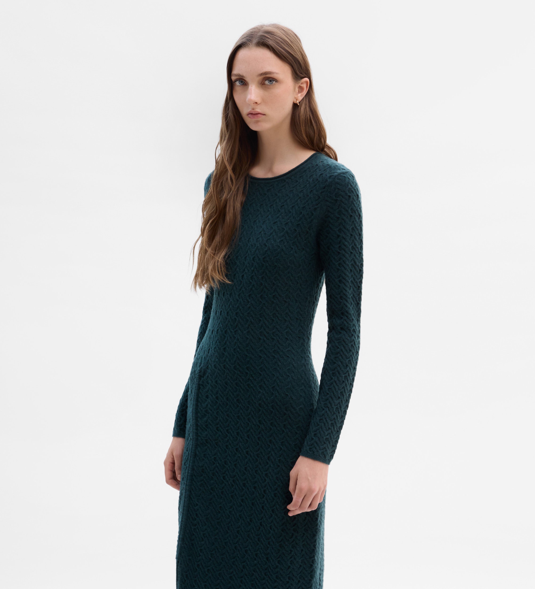 Vestido punto textura