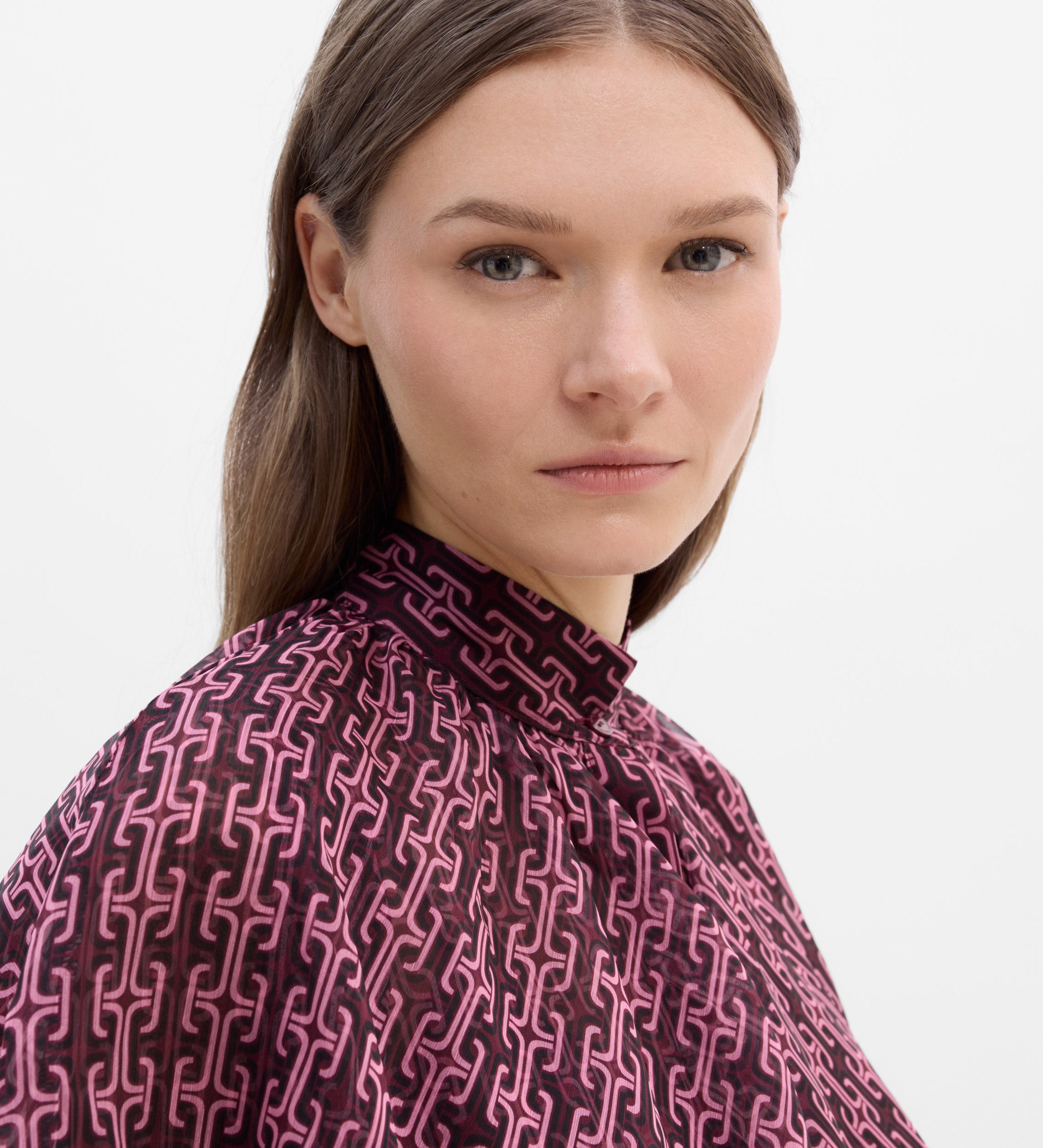 Blusa capa estampada