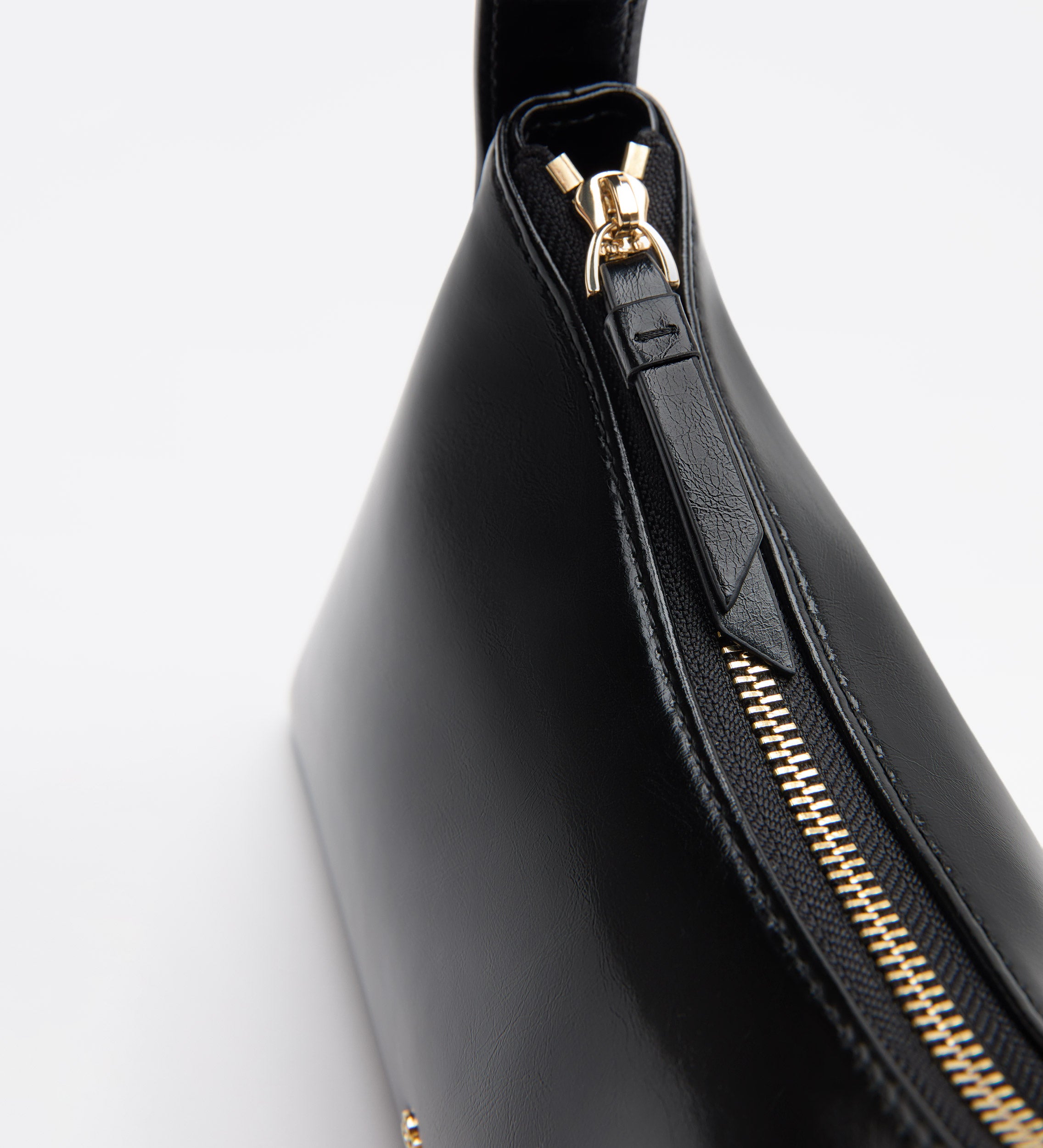 Bolso piel estilo baguette