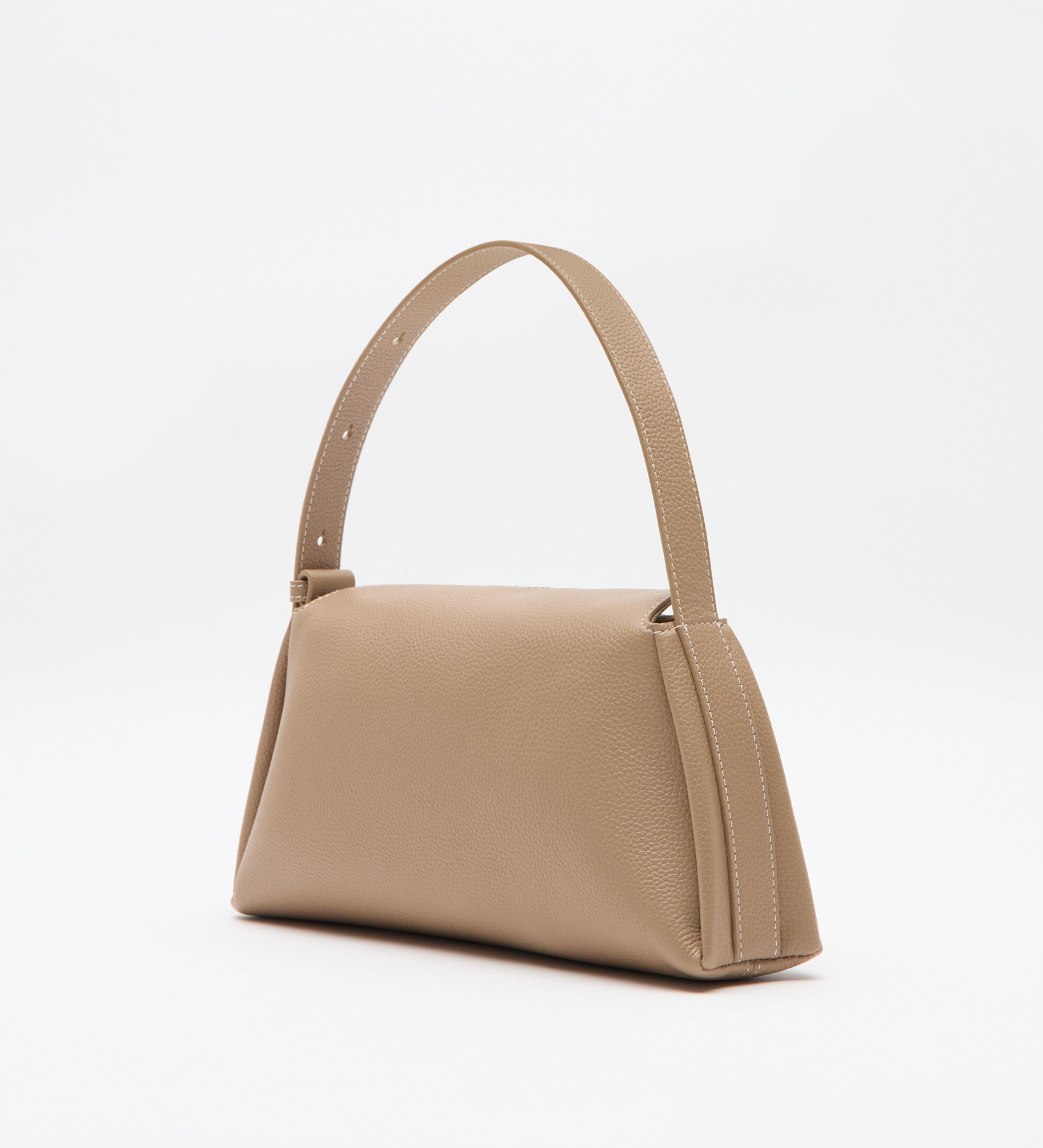 Bolso piel baguette