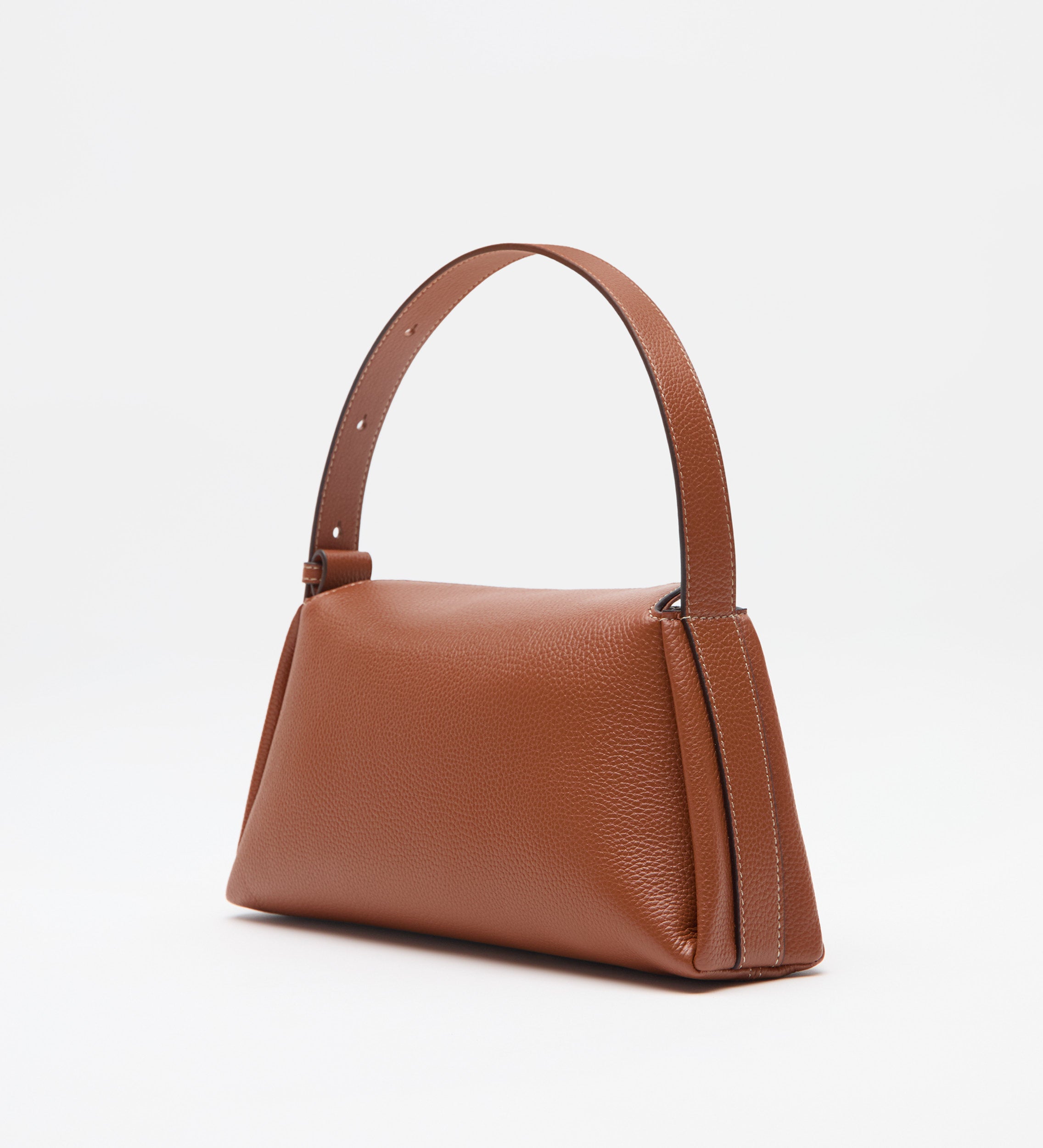 Bolso piel baguette