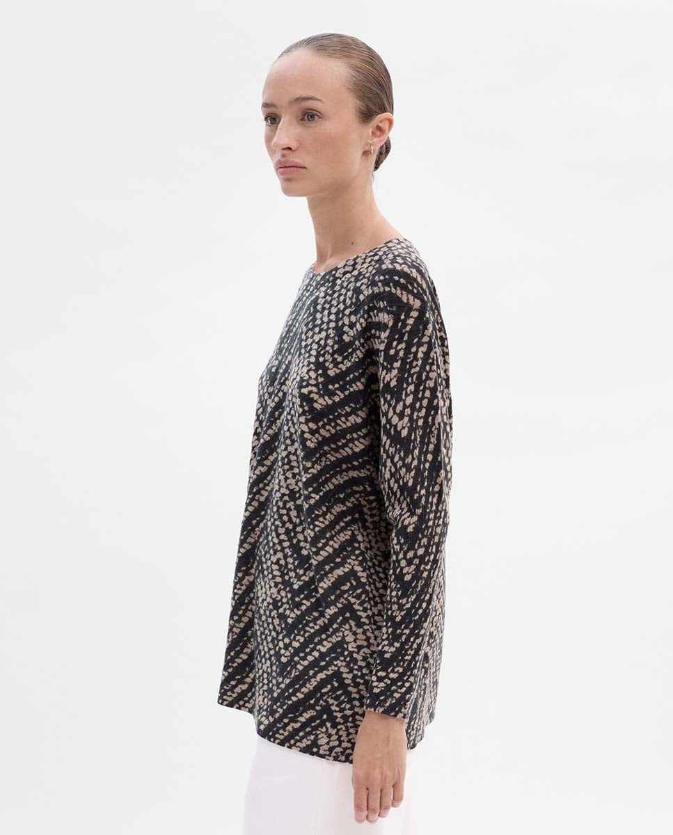 Jersey oversize estampado