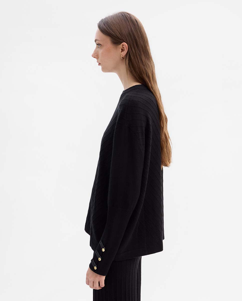 Jersey oversize detalle botones