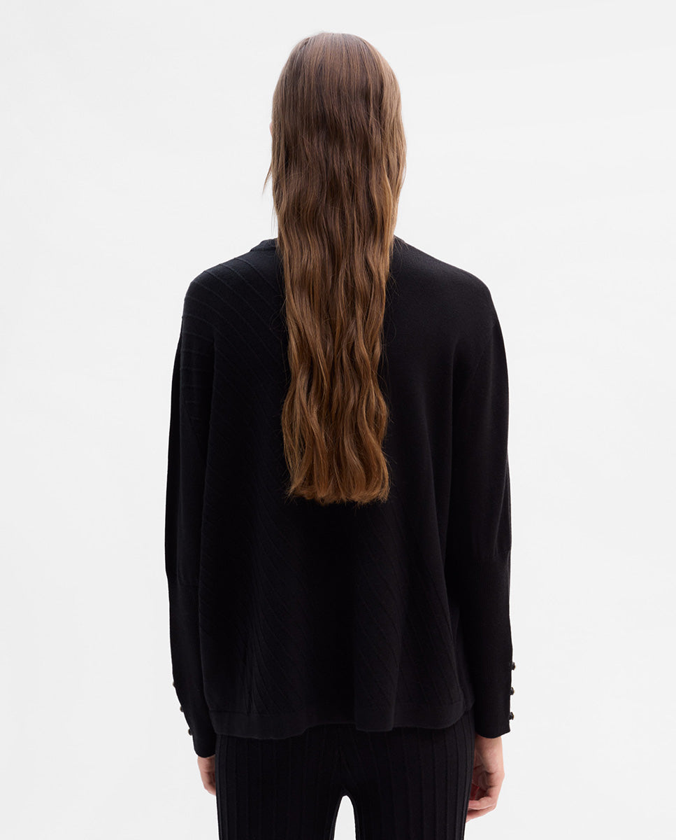 Jersey oversize detalle botones