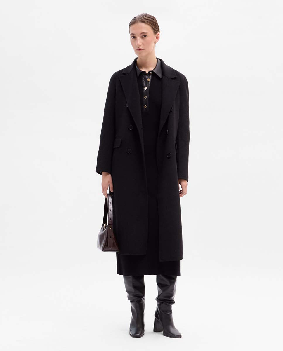Long double-sided coat