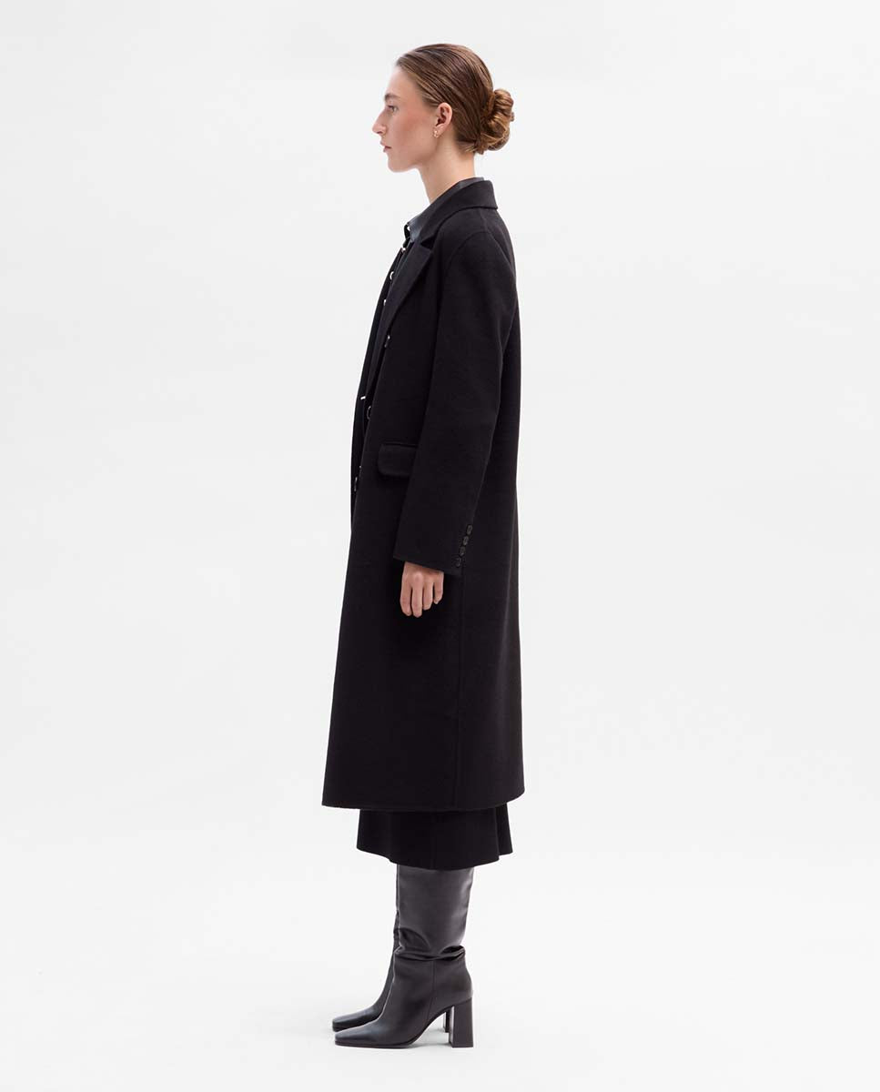 Long double-sided coat