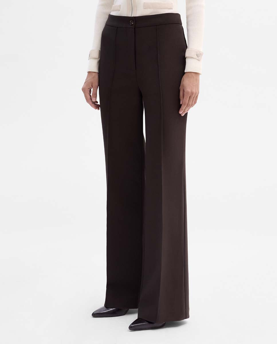 Pantalon large et long