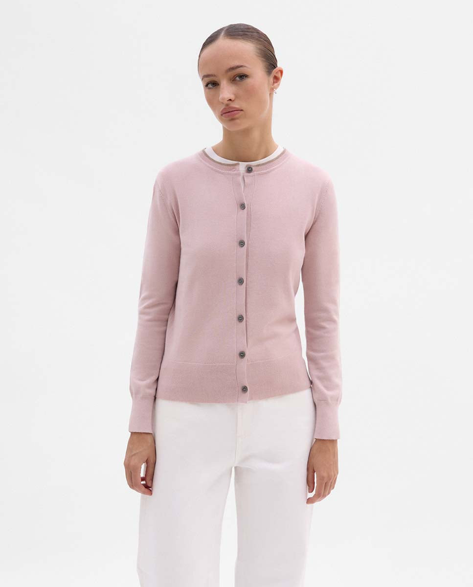 Veste tricot bicolore