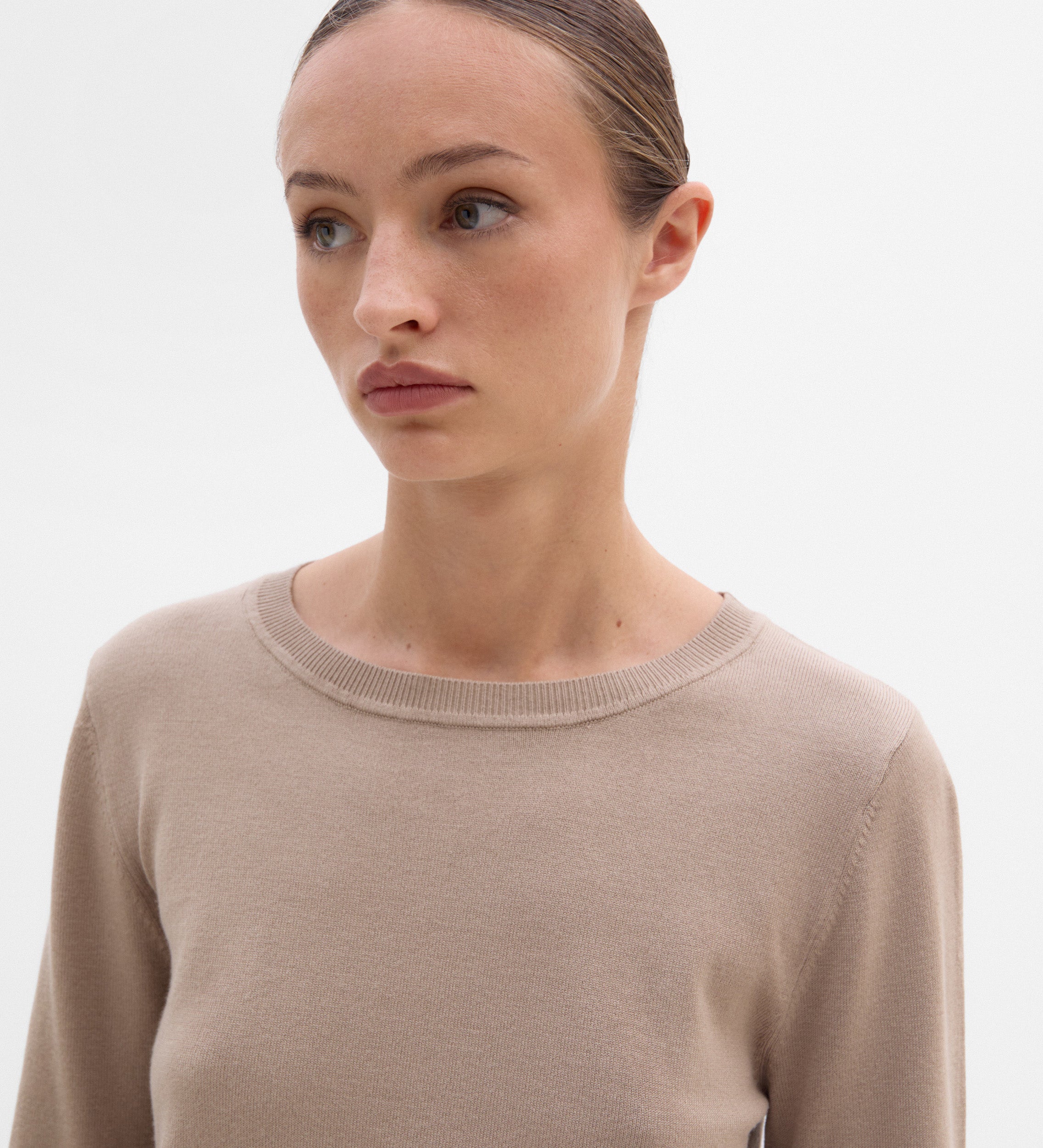 Jersey escote redondo