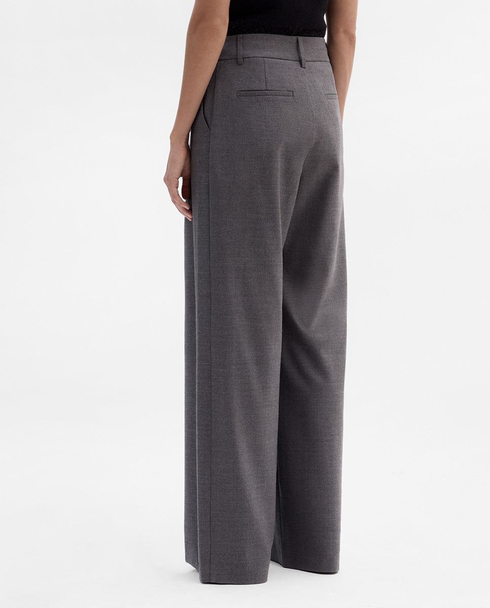 Pantalón pinzas ancho