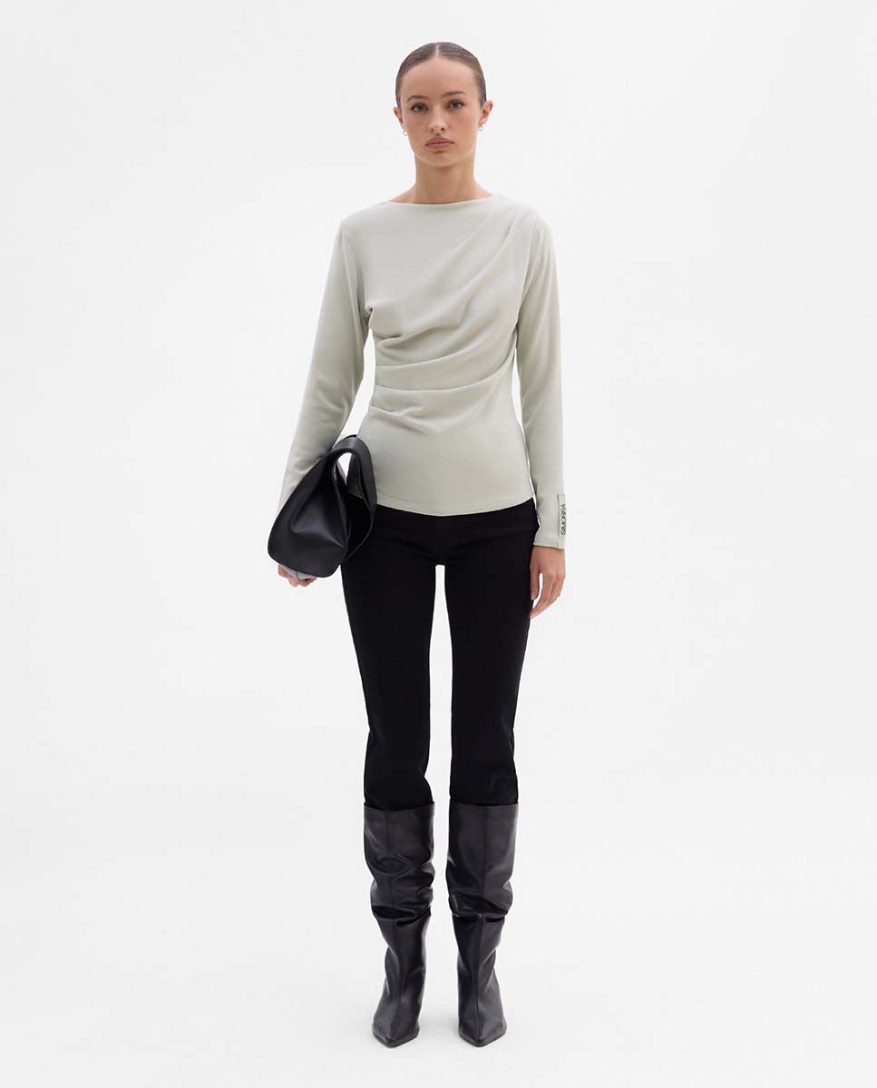 Draped T-shirt