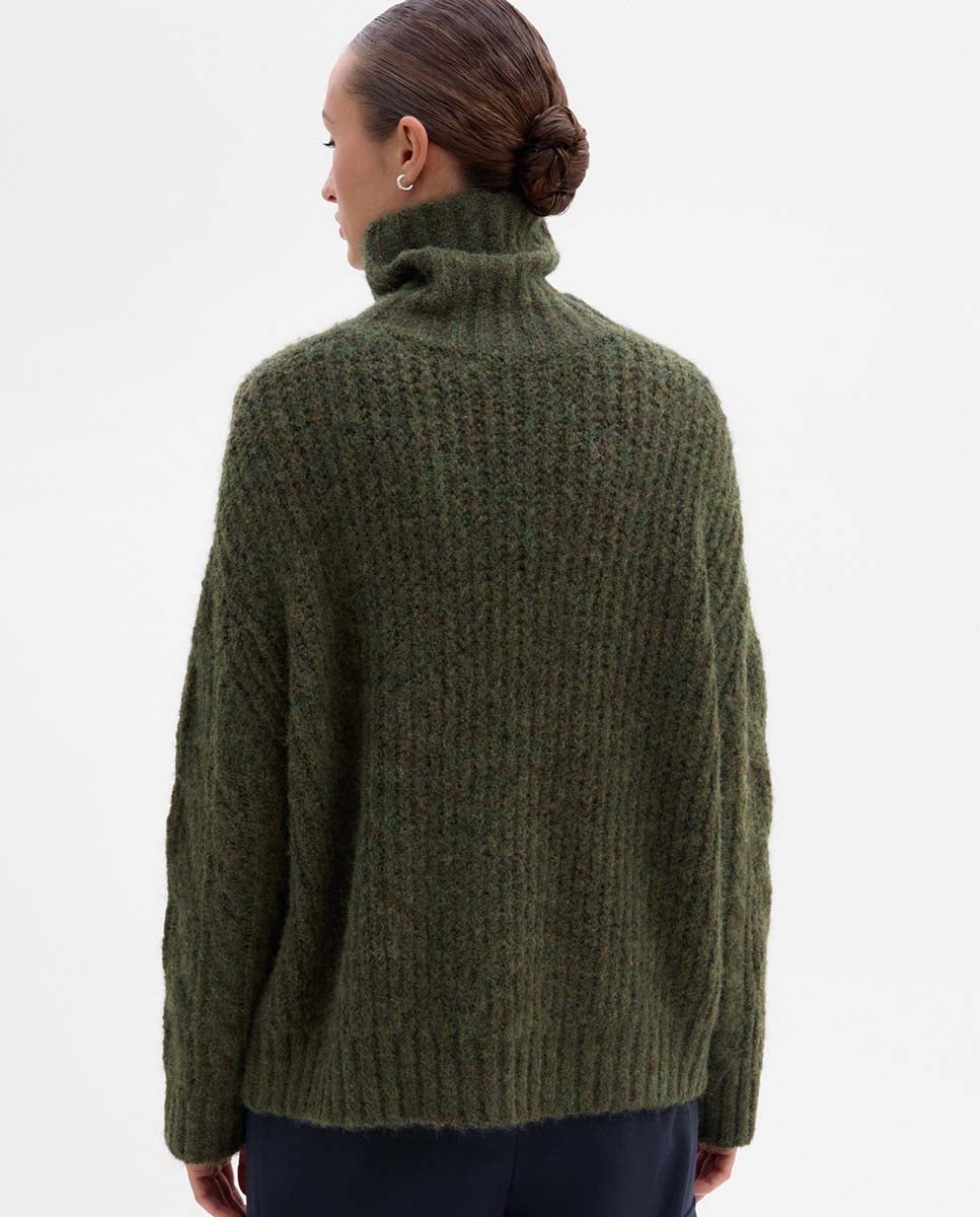 Pull laine mélangée