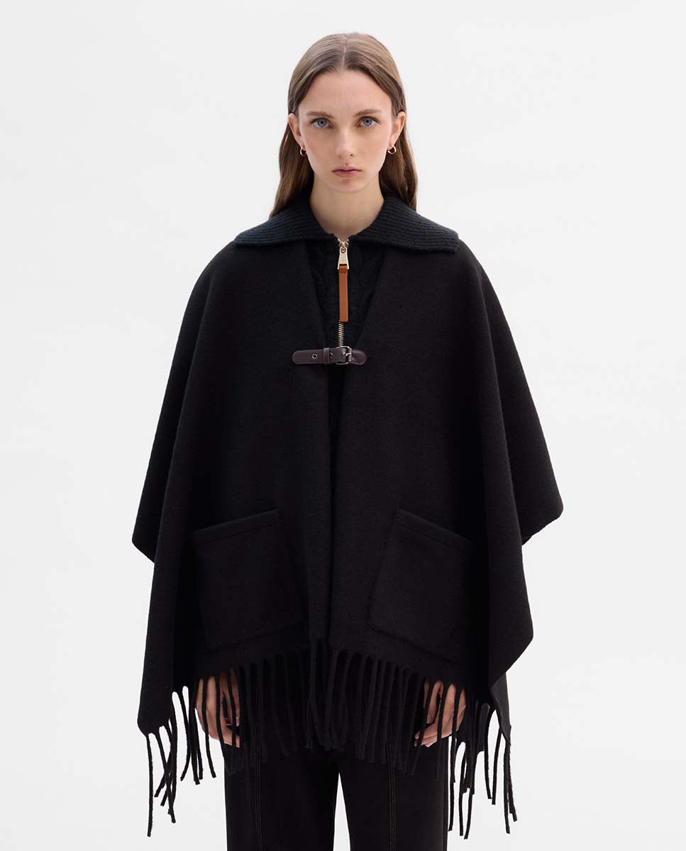 Fringed cape