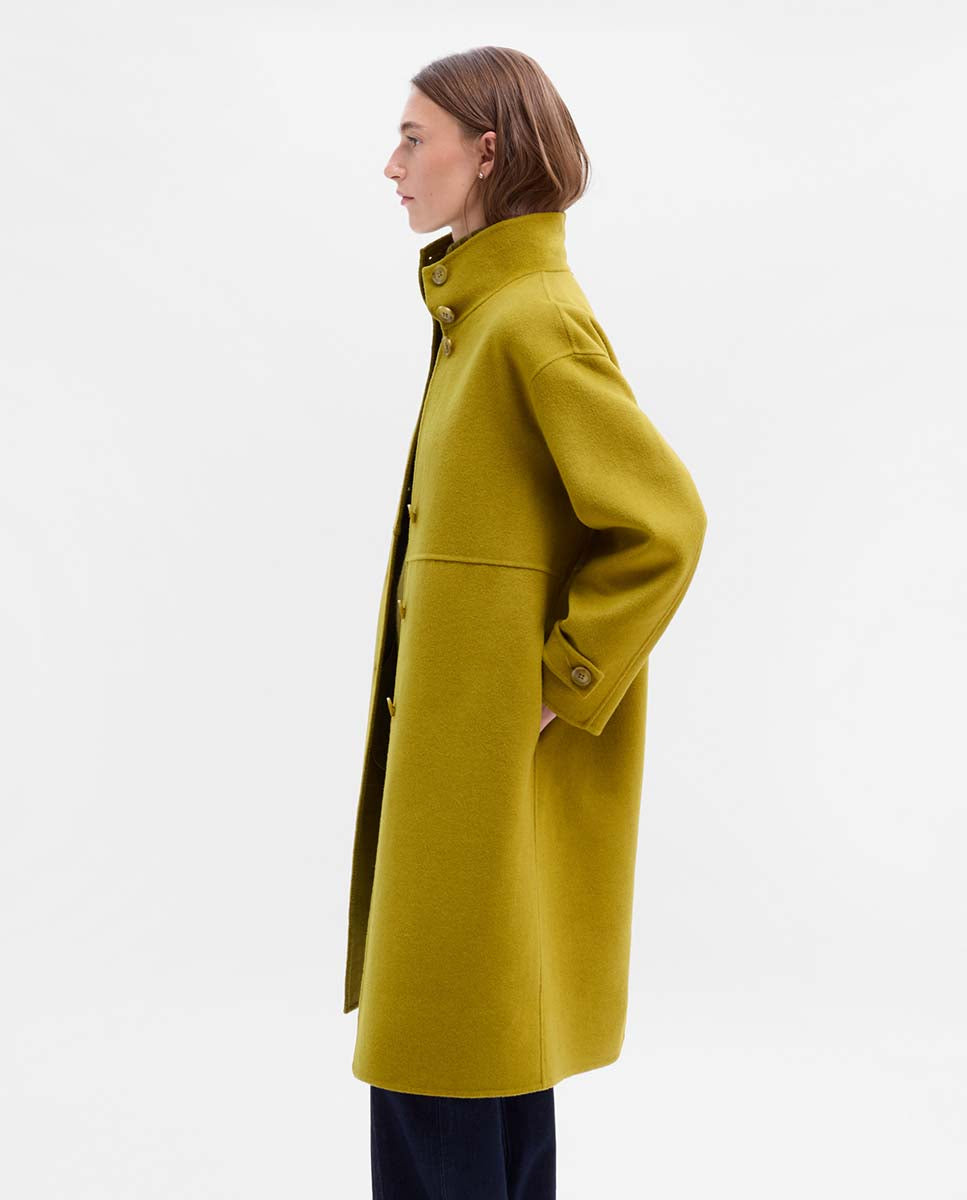 Lapel collar coat