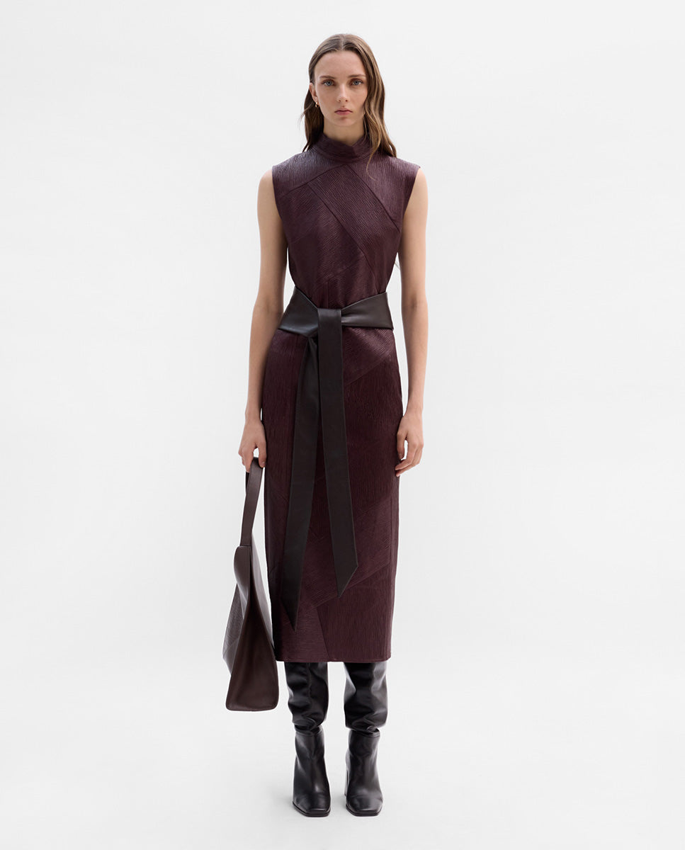 Long textured dress