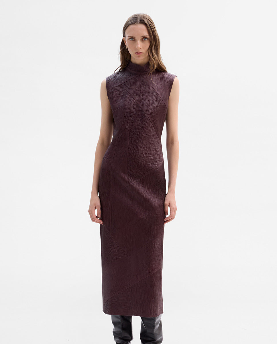 Long textured dress