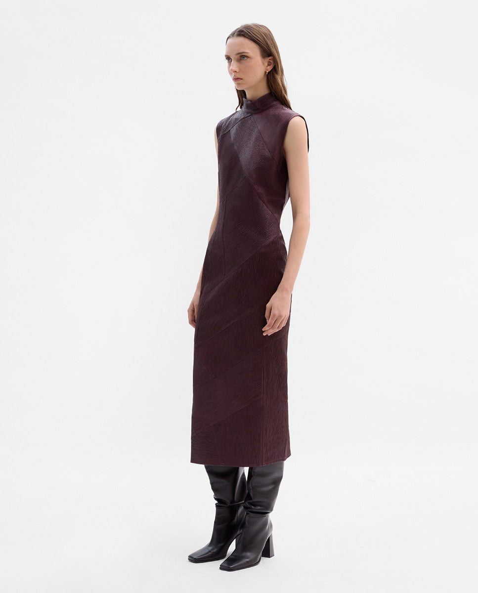 Long textured dress
