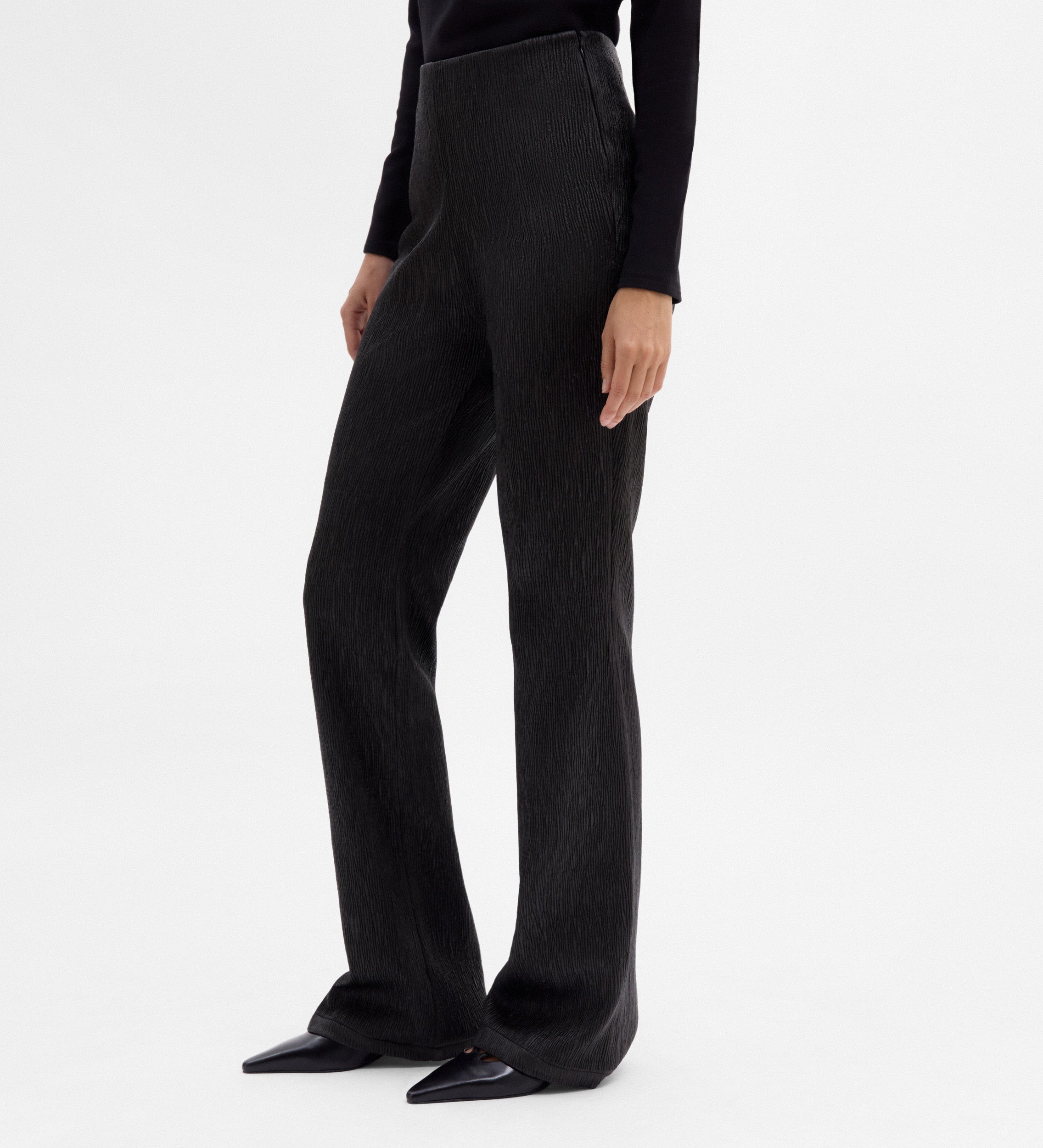 Pantalon texturé