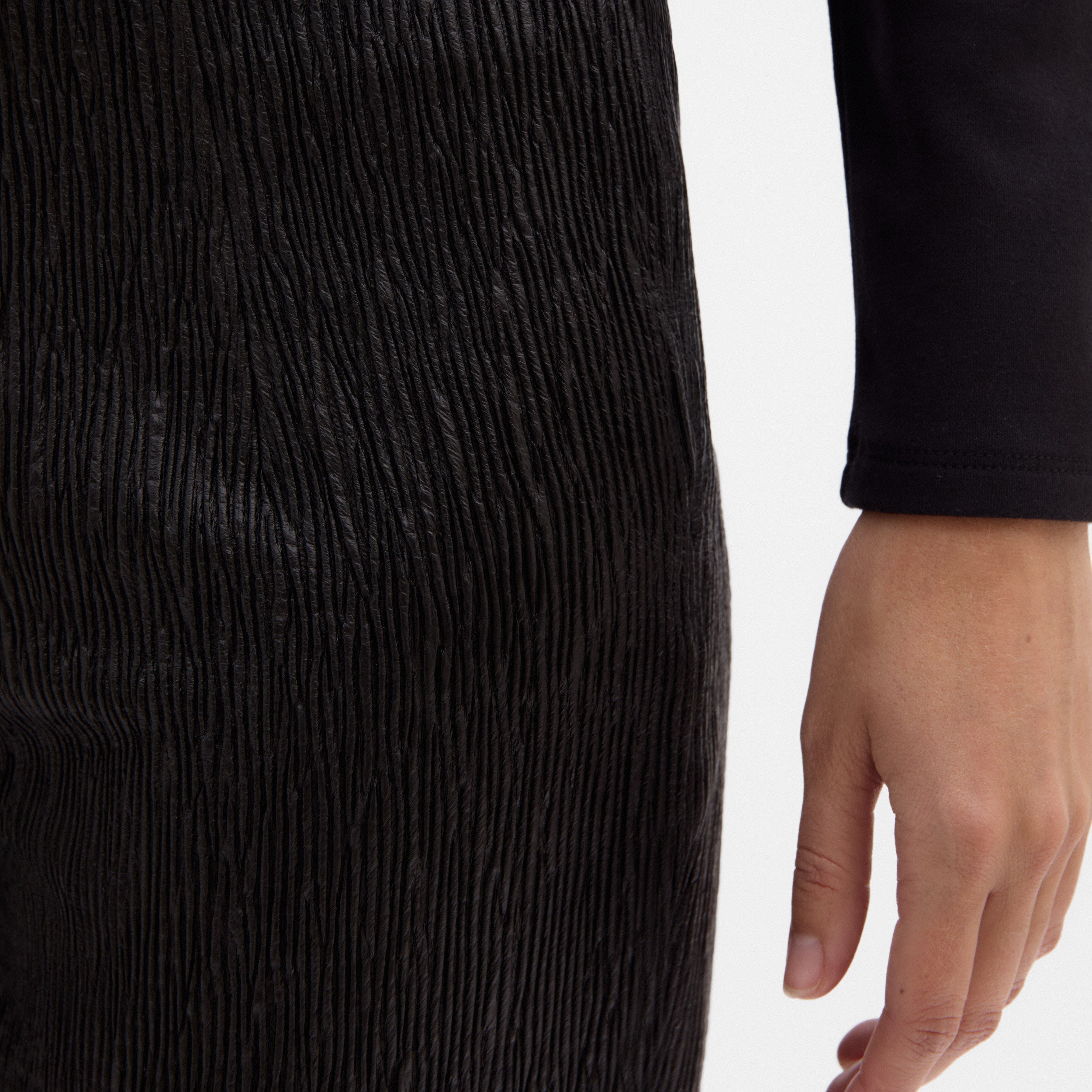 Pantalon texturé