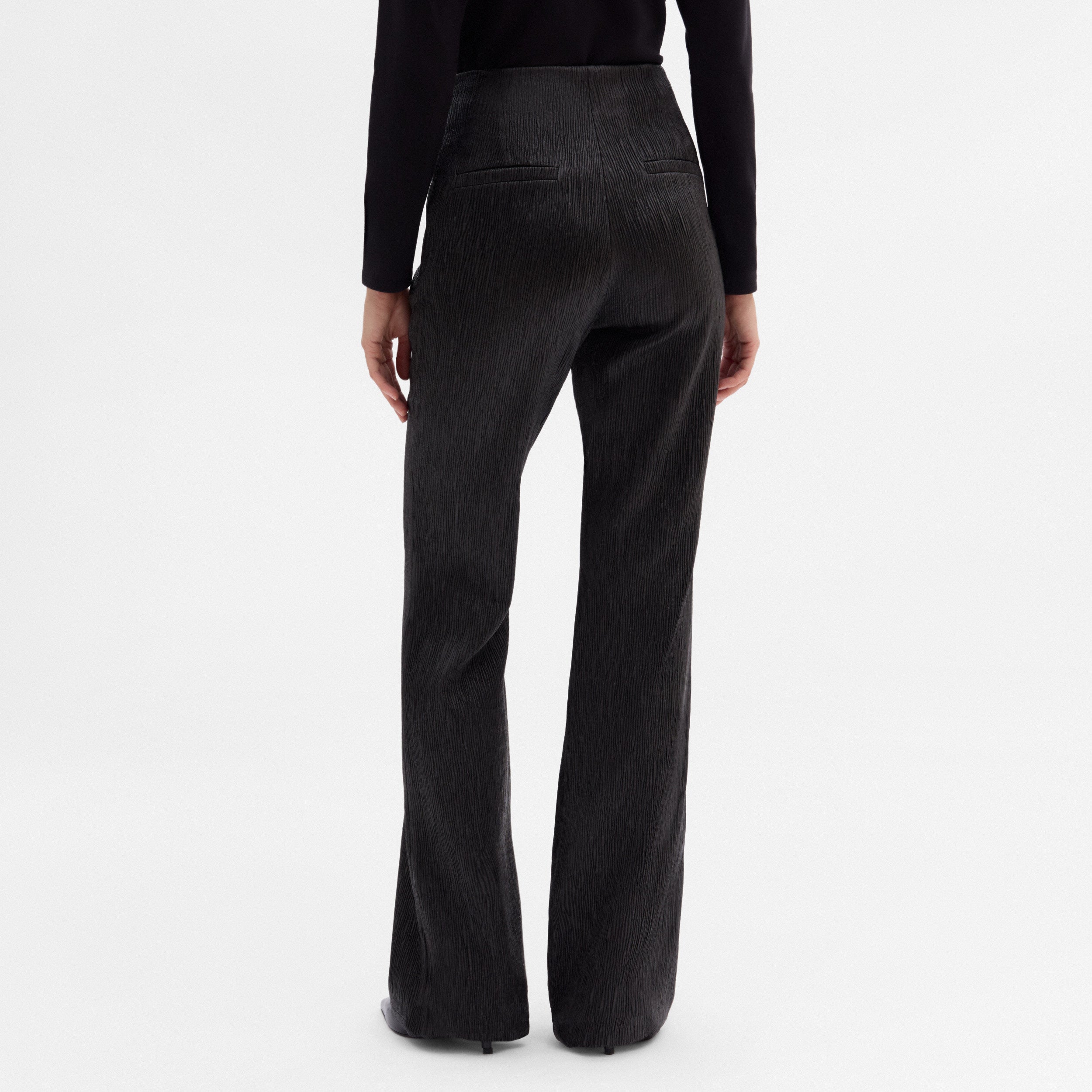 Pantalon texturé