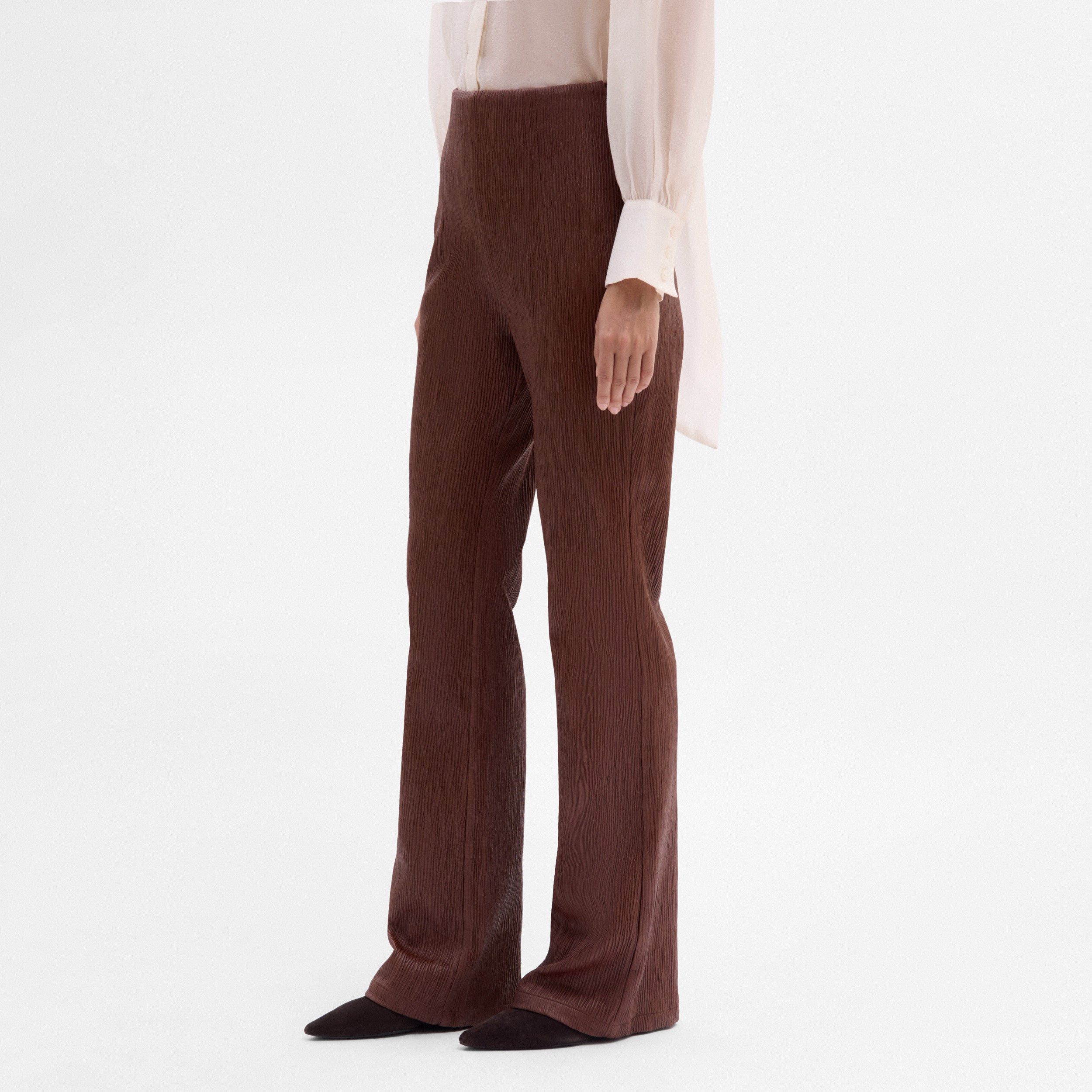Pantalon texturé
