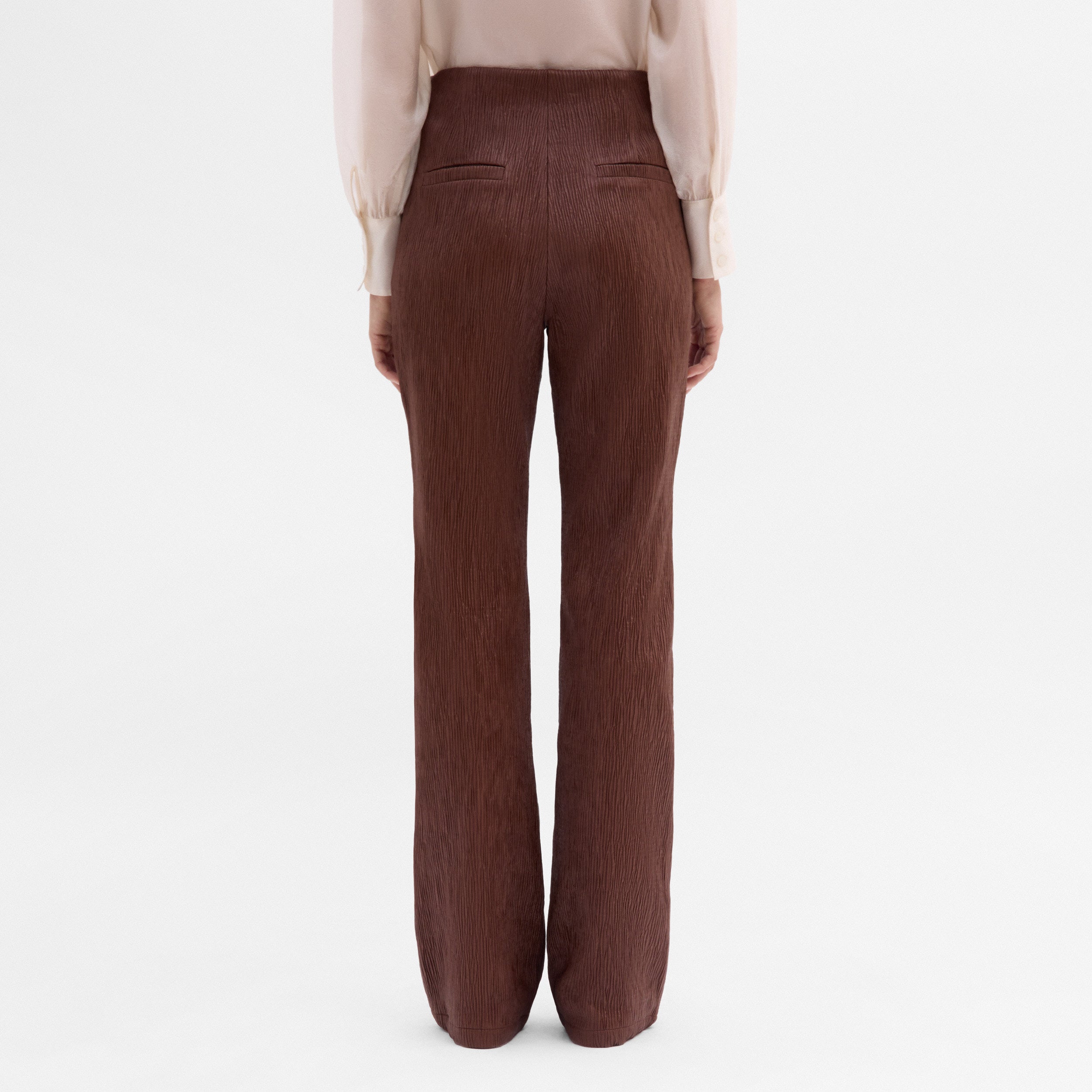 Pantalon texturé