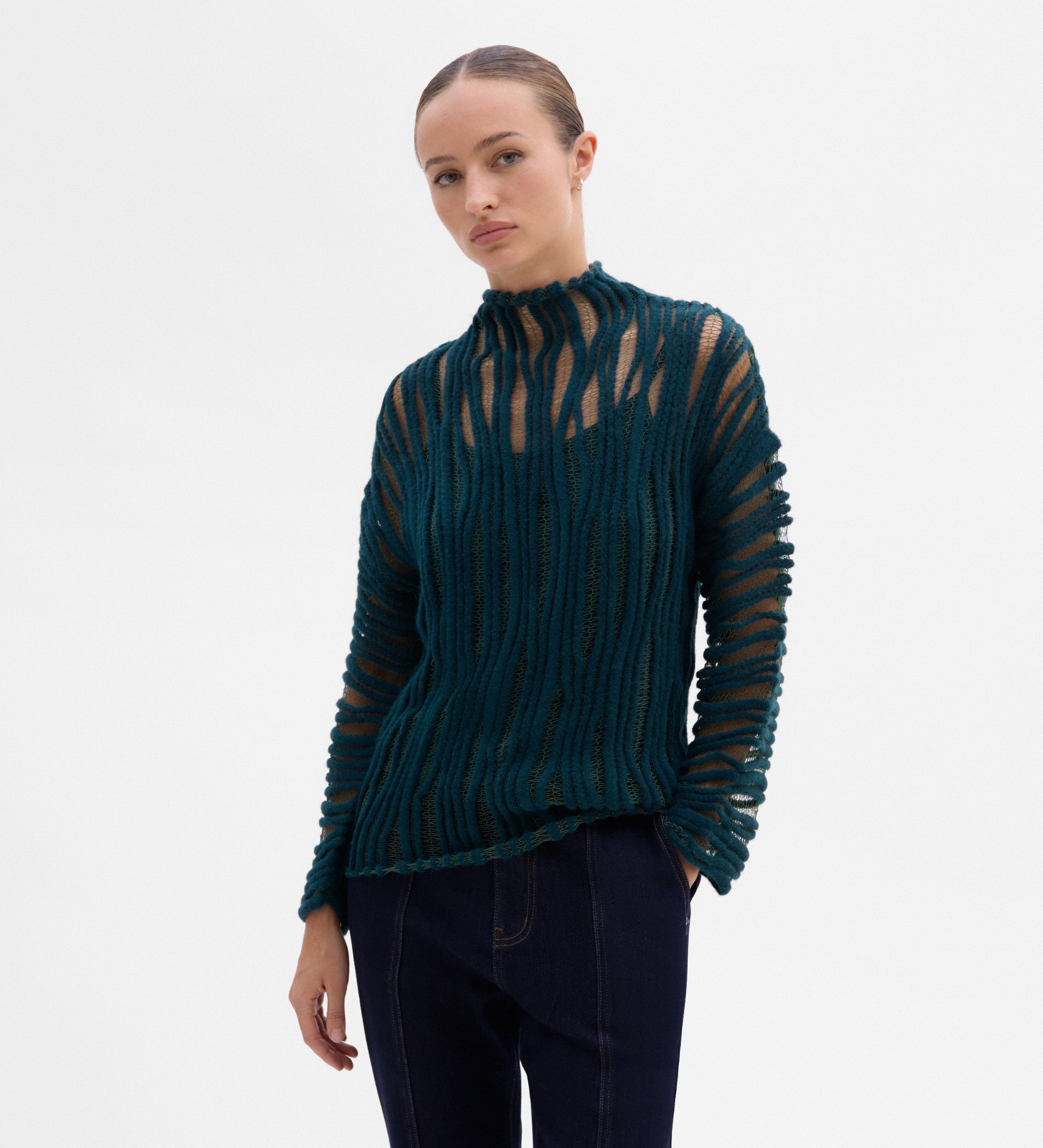 Fantasy knit sweater