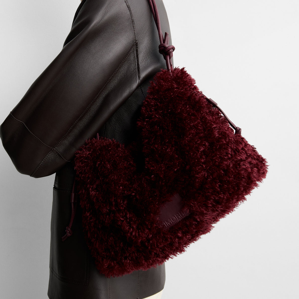 Sac bonbonnière en similicuir