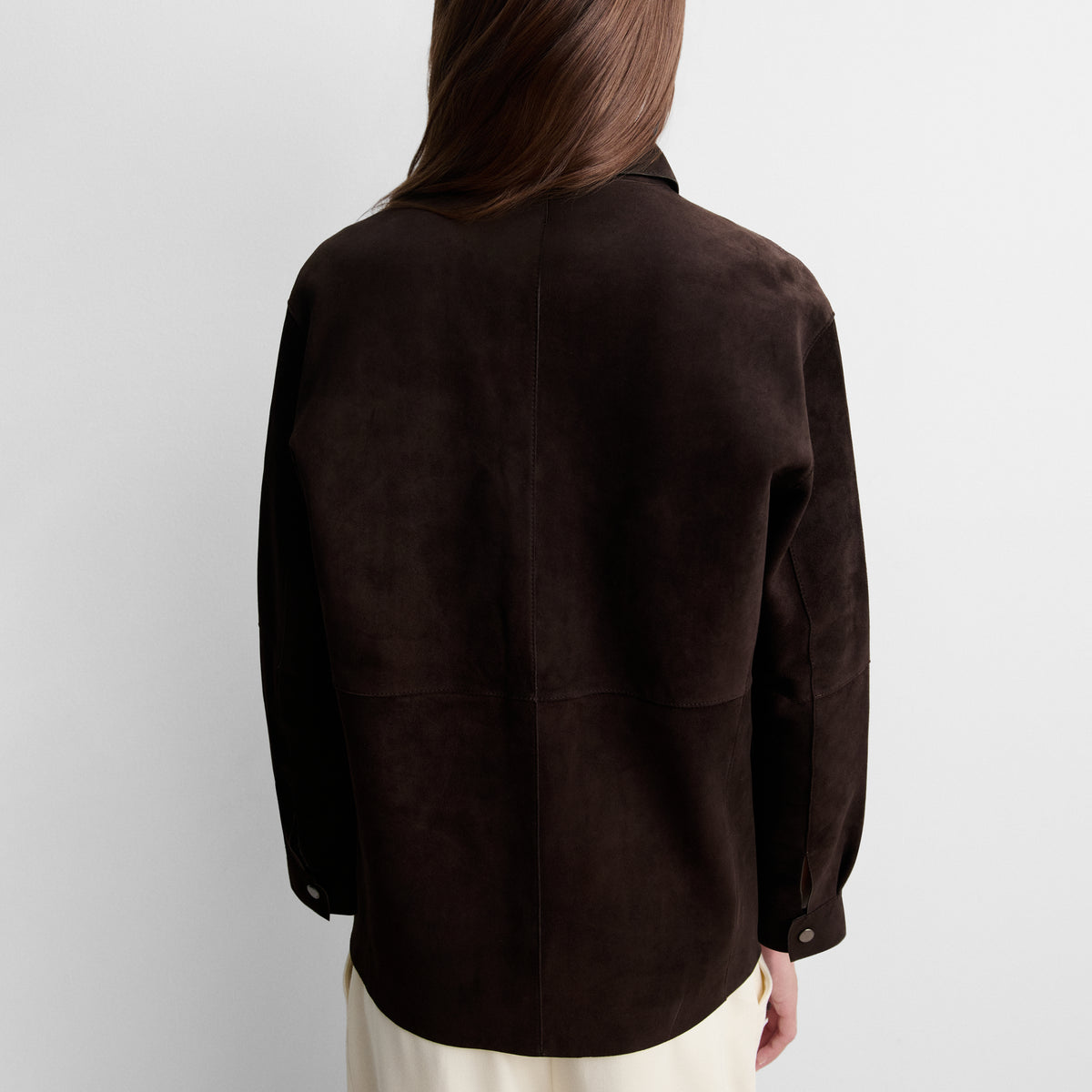 Reversible napa overshirt