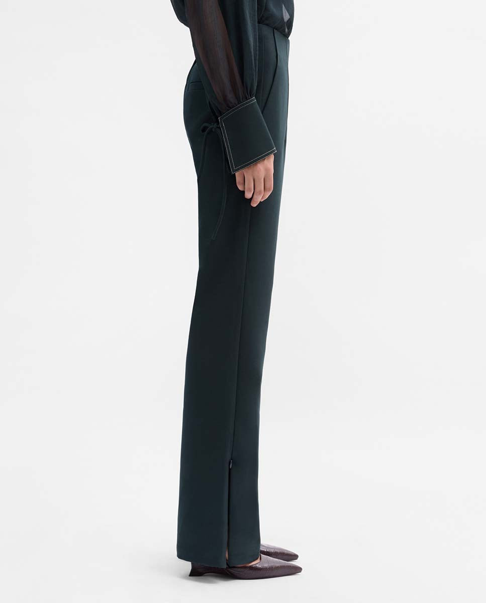 Stretch twill pants