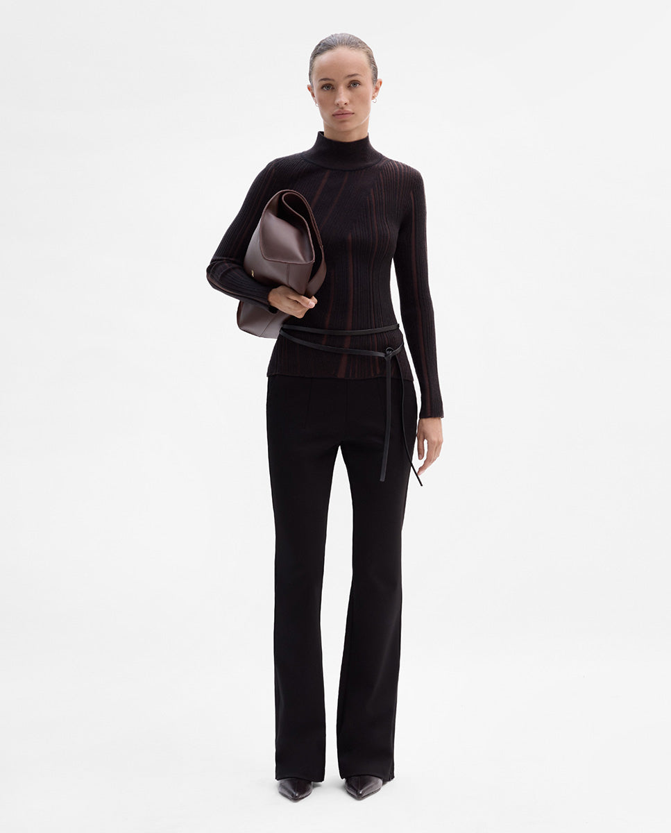 Stretch twill pants