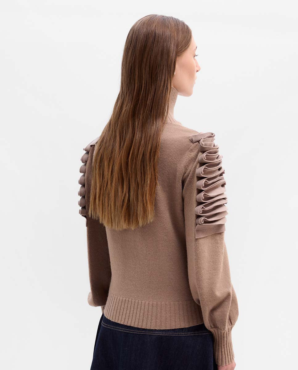 Jersey bordado textil