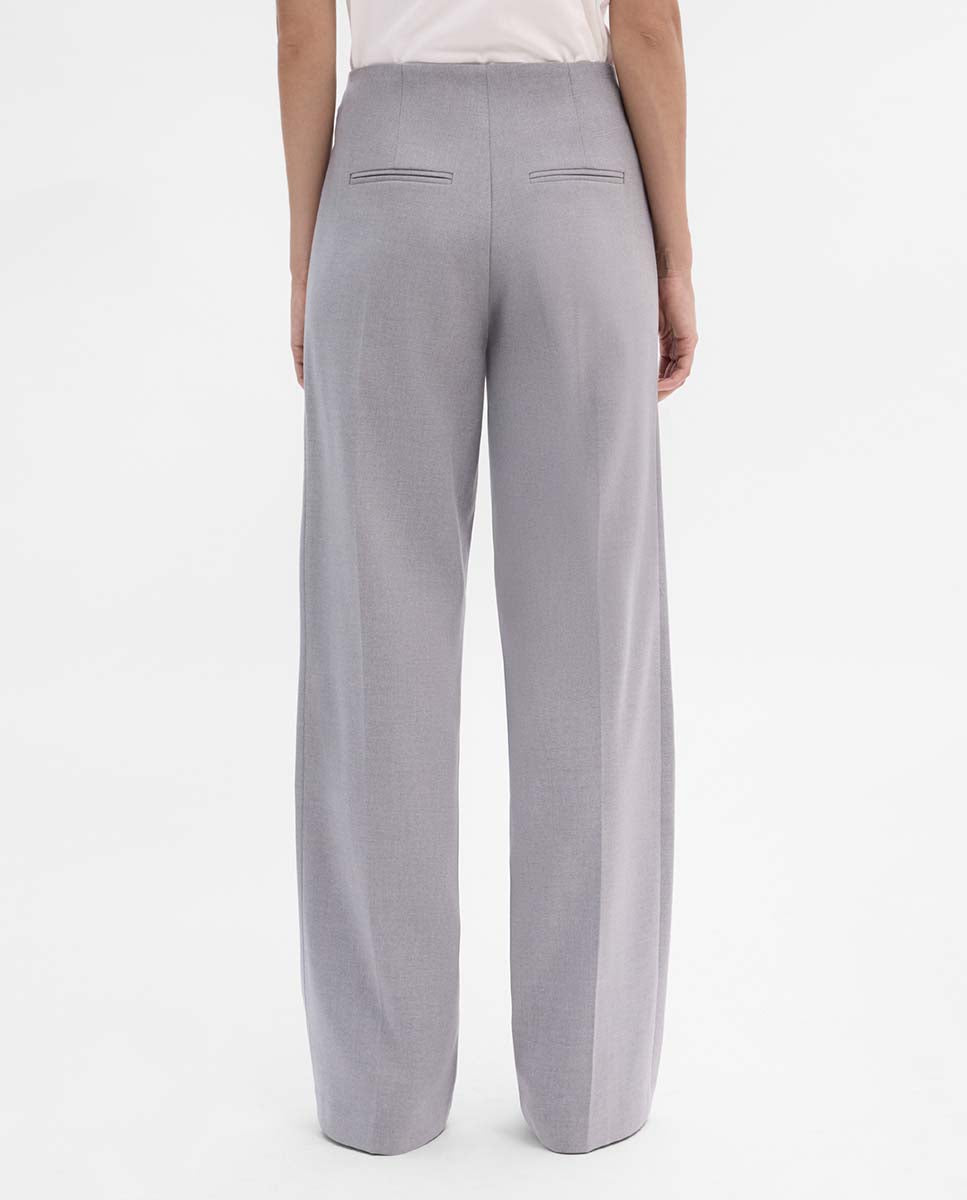 Wide straight pants