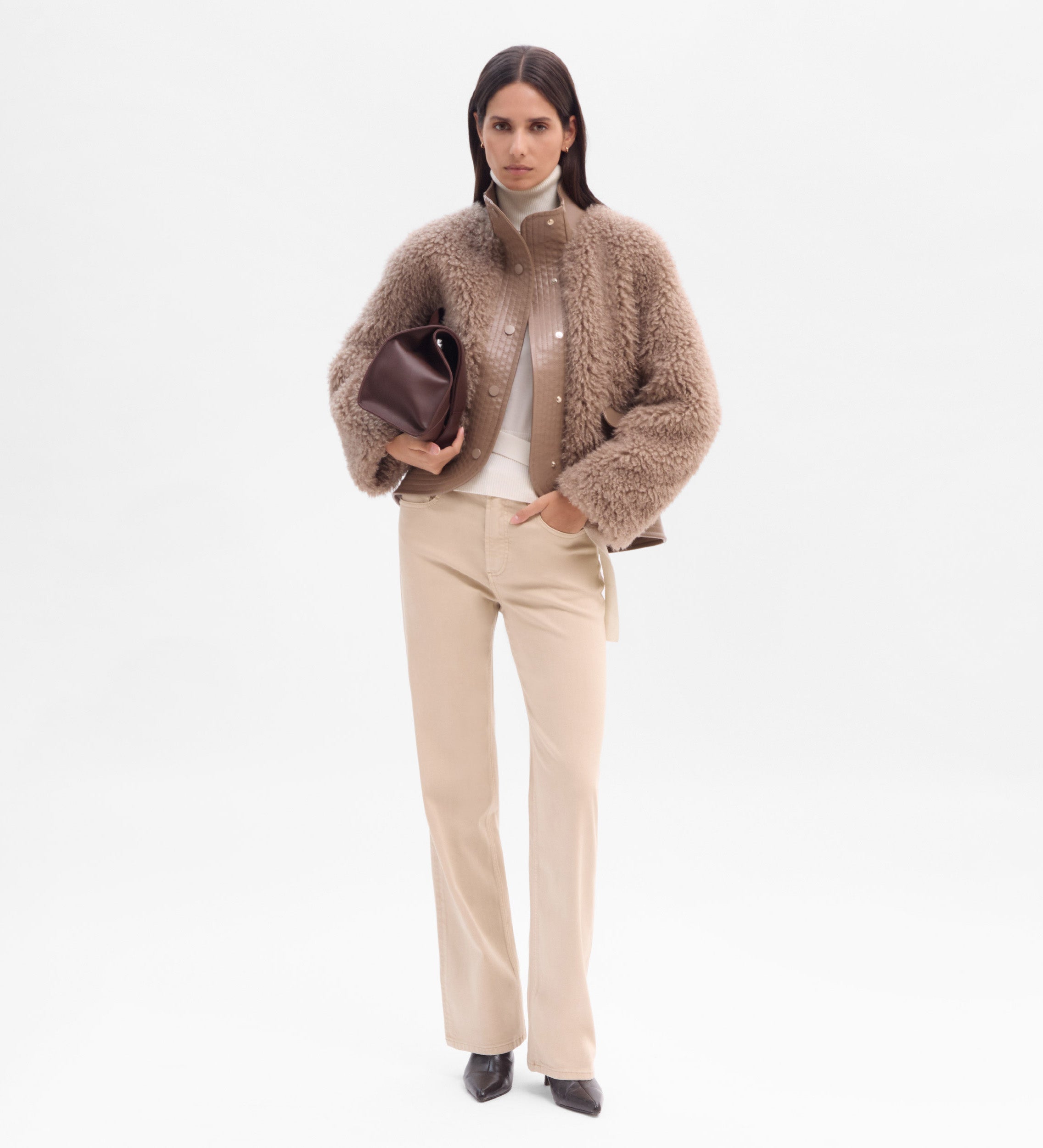 Chaqueta bomber borreguillo