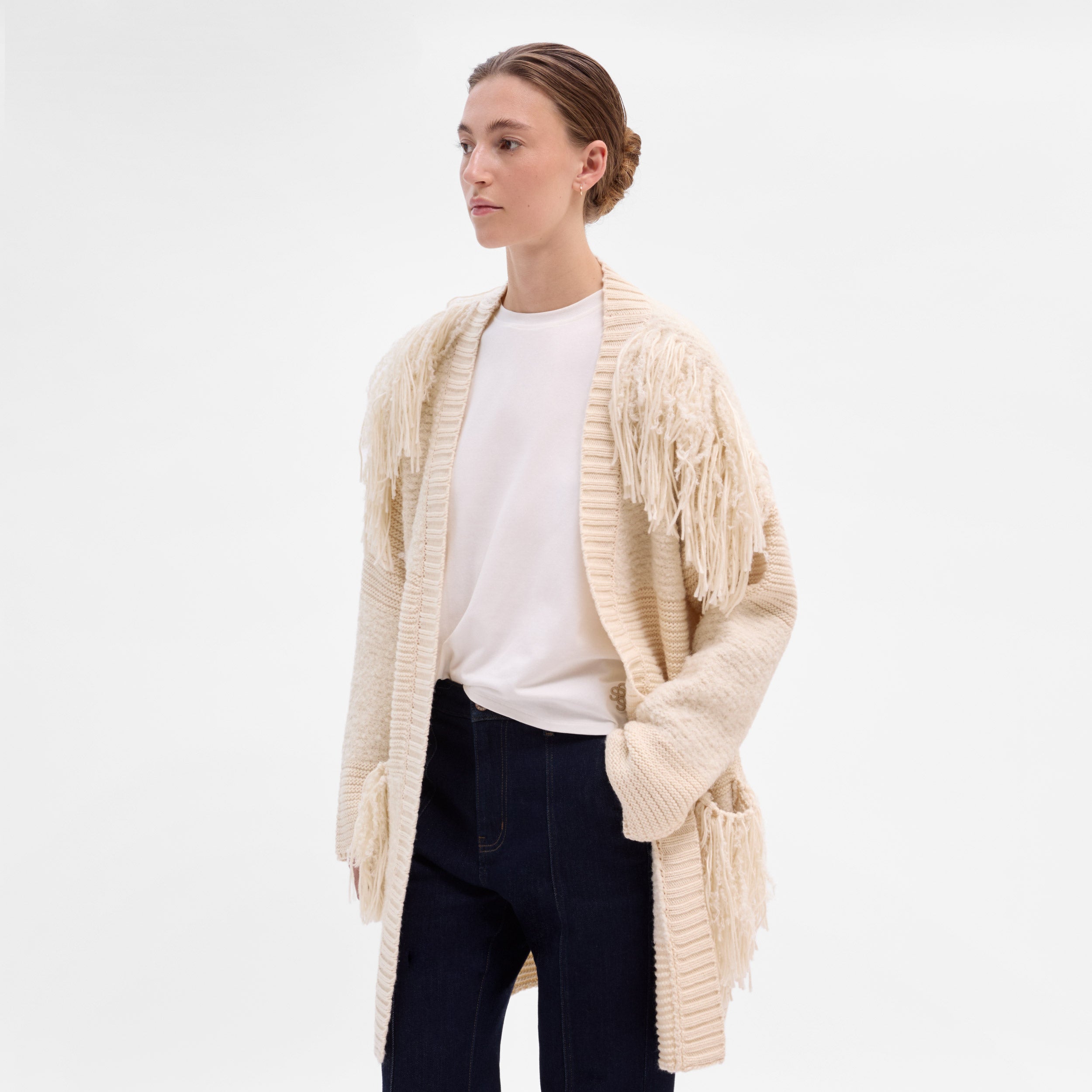 Long cardigan combo